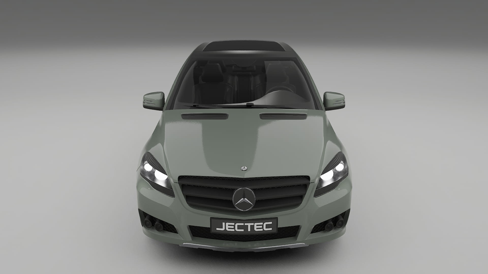 Mercedes R class W251 facelift LCI TPU Lackschutzfolie | SLATE Farbwechsel PPF – Komplett-Vorgeschnittener Kit