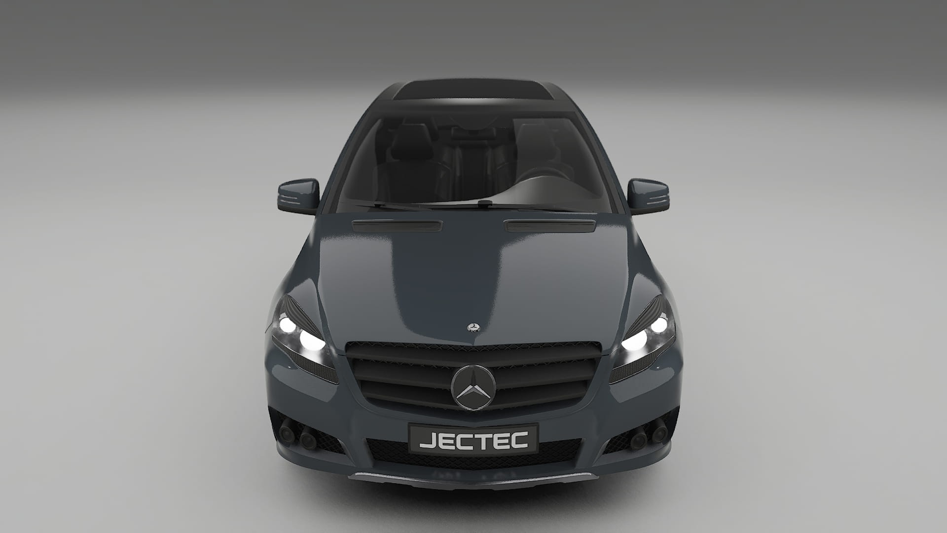 Mercedes R class W251 facelift LCI TPU Lackschutzfolie | GRANITE Farbwechsel PPF – Komplett-Vorgeschnittener Kit