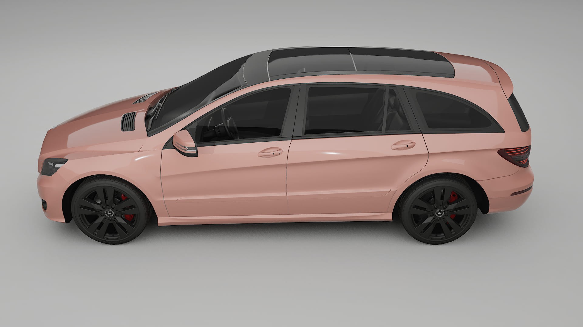 Mercedes R class W251 facelift LCI TPU Lackschutzfolie | BLUSH Farbwechsel PPF – Komplett-Vorgeschnittener Kit