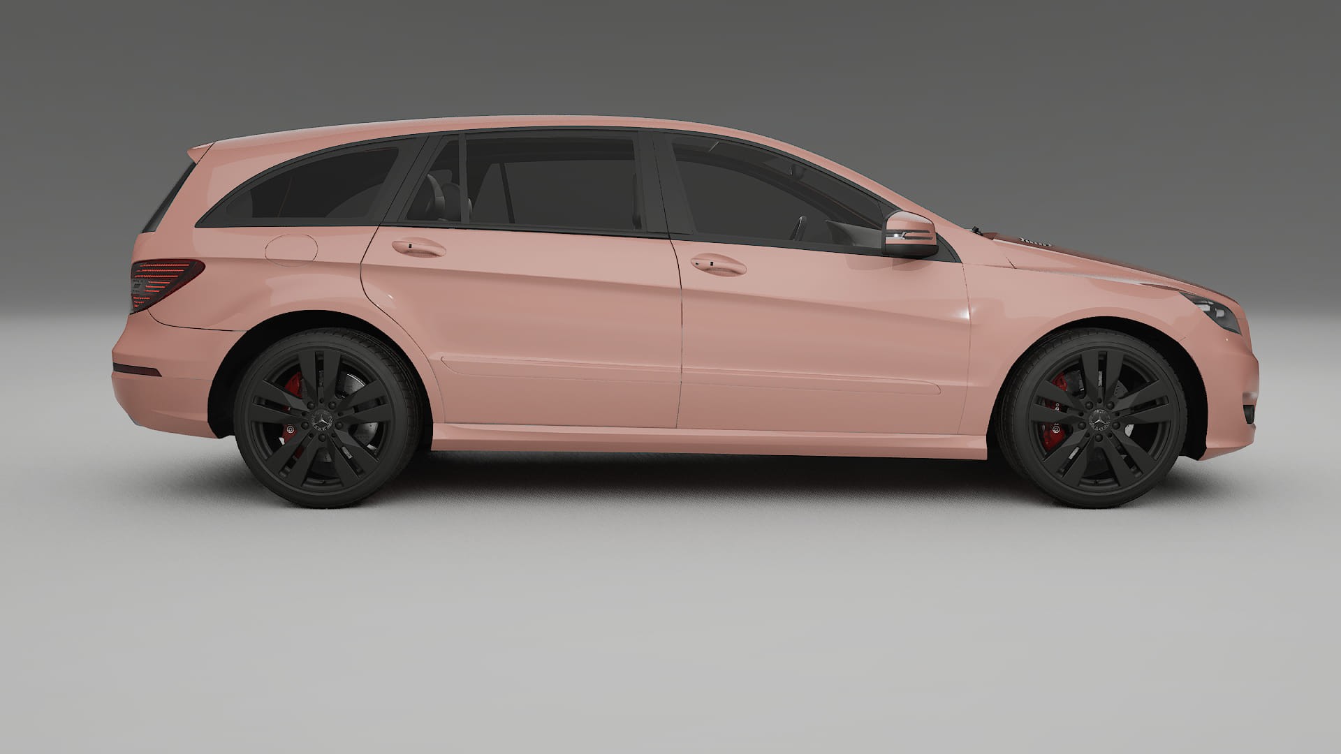Mercedes R class W251 facelift LCI TPU Lackschutzfolie | BLUSH Farbwechsel PPF – Komplett-Vorgeschnittener Kit