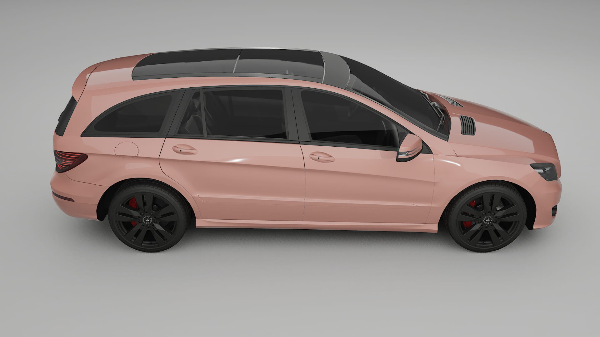 Mercedes R class W251 facelift LCI TPU Lackschutzfolie | BLUSH Farbwechsel PPF – Komplett-Vorgeschnittener Kit