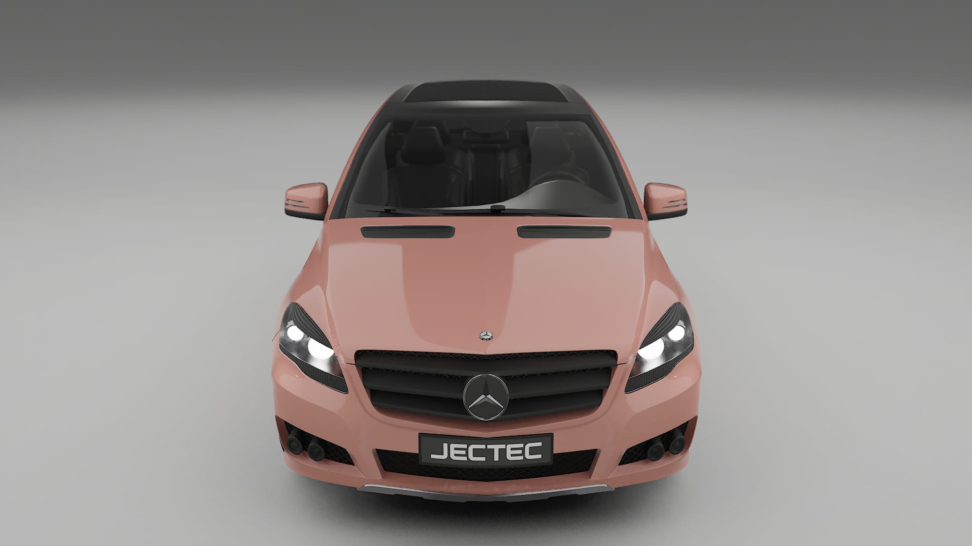 Mercedes R class W251 facelift LCI TPU Lackschutzfolie | BLUSH Farbwechsel PPF – Komplett-Vorgeschnittener Kit