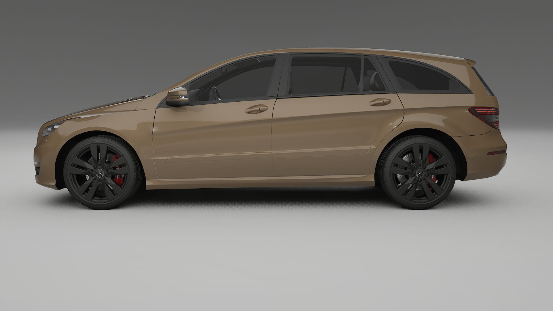 Mercedes R class W251 facelift LCI TPU Lackschutzfolie | SAHARA Farbwechsel PPF – Komplett-Vorgeschnittener Kit