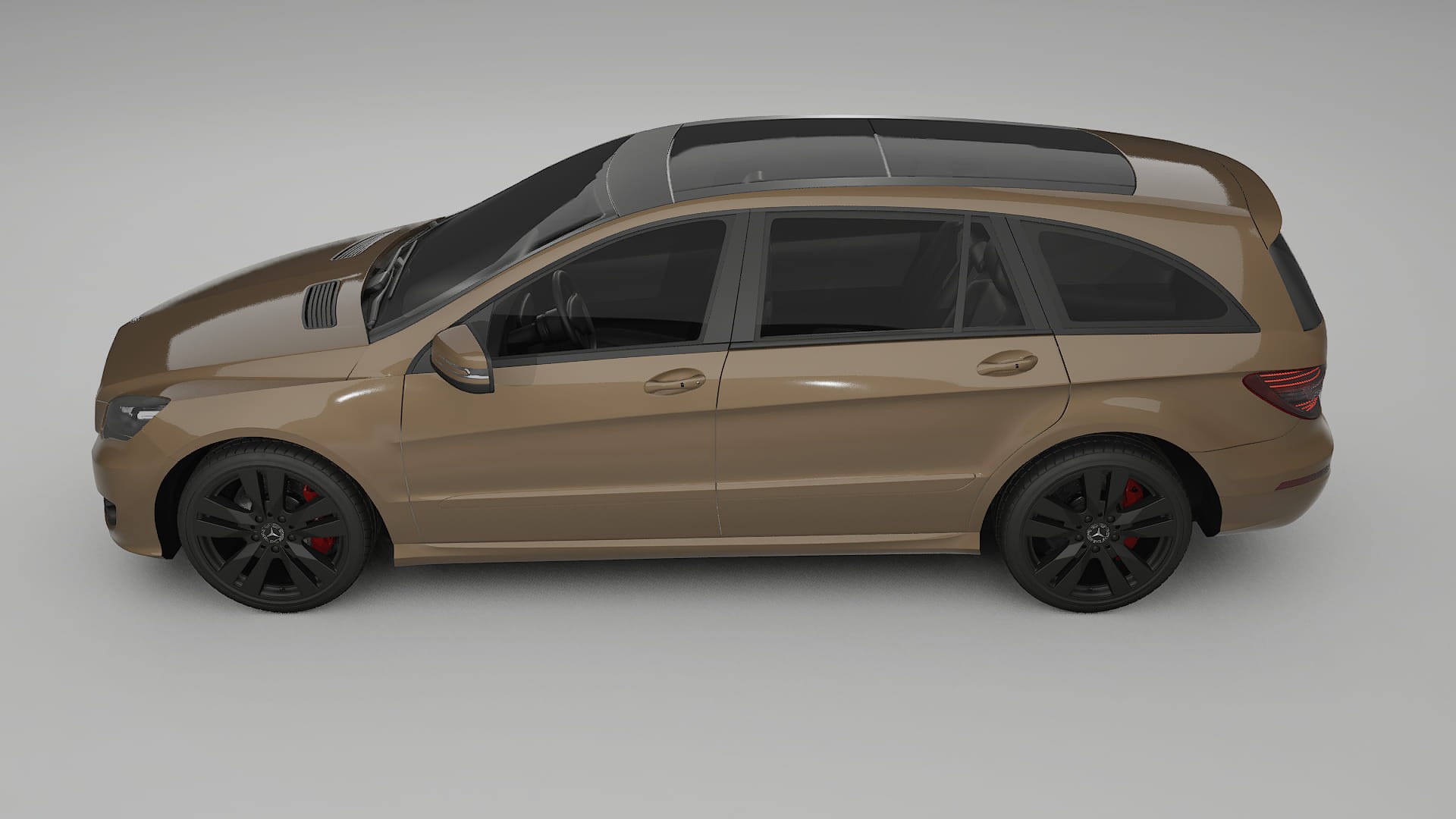 Mercedes R class W251 facelift LCI TPU Lackschutzfolie | SAHARA Farbwechsel PPF – Komplett-Vorgeschnittener Kit