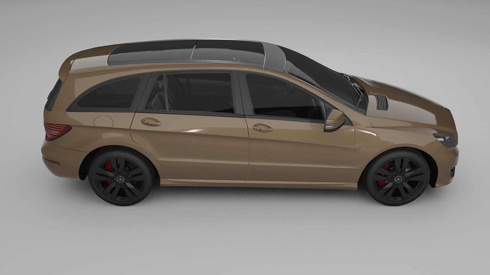 Mercedes R class W251 facelift LCI TPU Lackschutzfolie | SAHARA Farbwechsel PPF – Komplett-Vorgeschnittener Kit