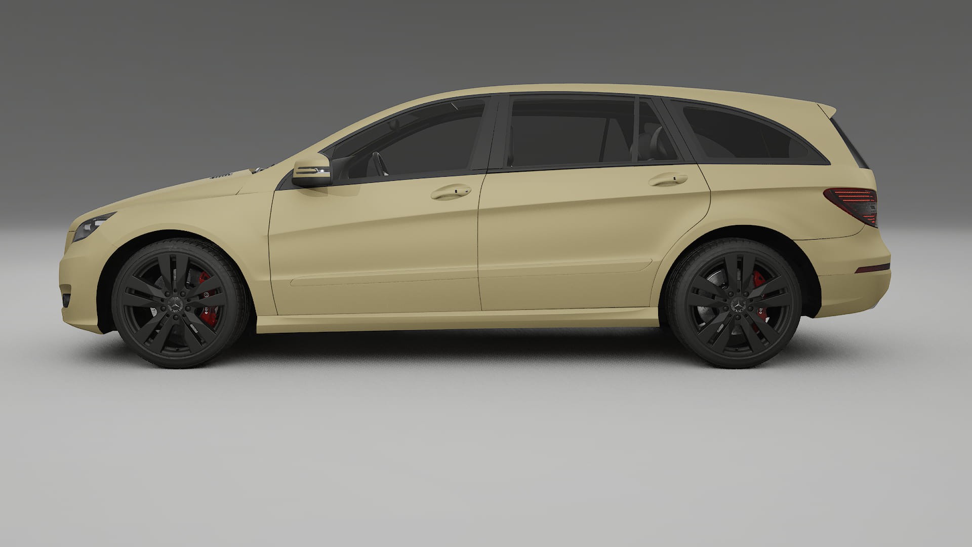 Mercedes R class W251 facelift LCI TPU Lackschutzfolie | SAND Farbwechsel PPF – Komplett-Vorgeschnittener Kit