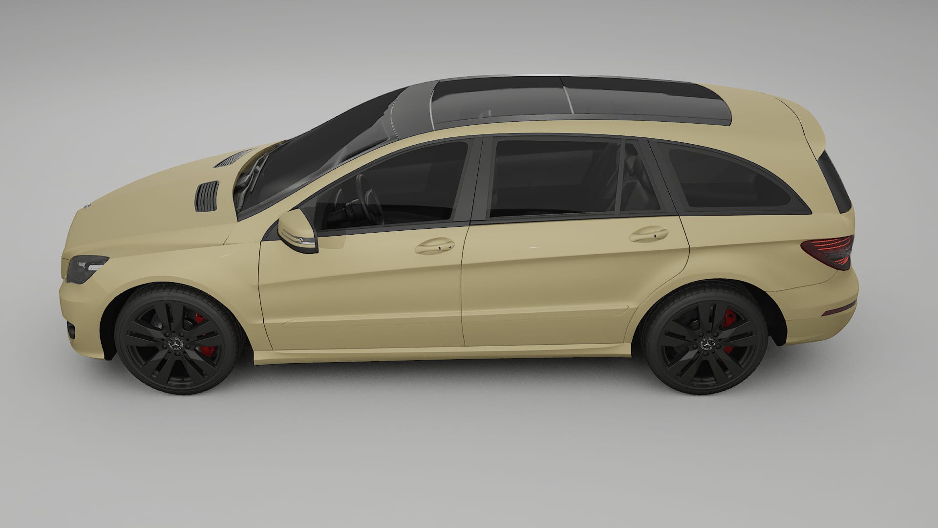 Mercedes R class W251 facelift LCI TPU Lackschutzfolie | SAND Farbwechsel PPF – Komplett-Vorgeschnittener Kit