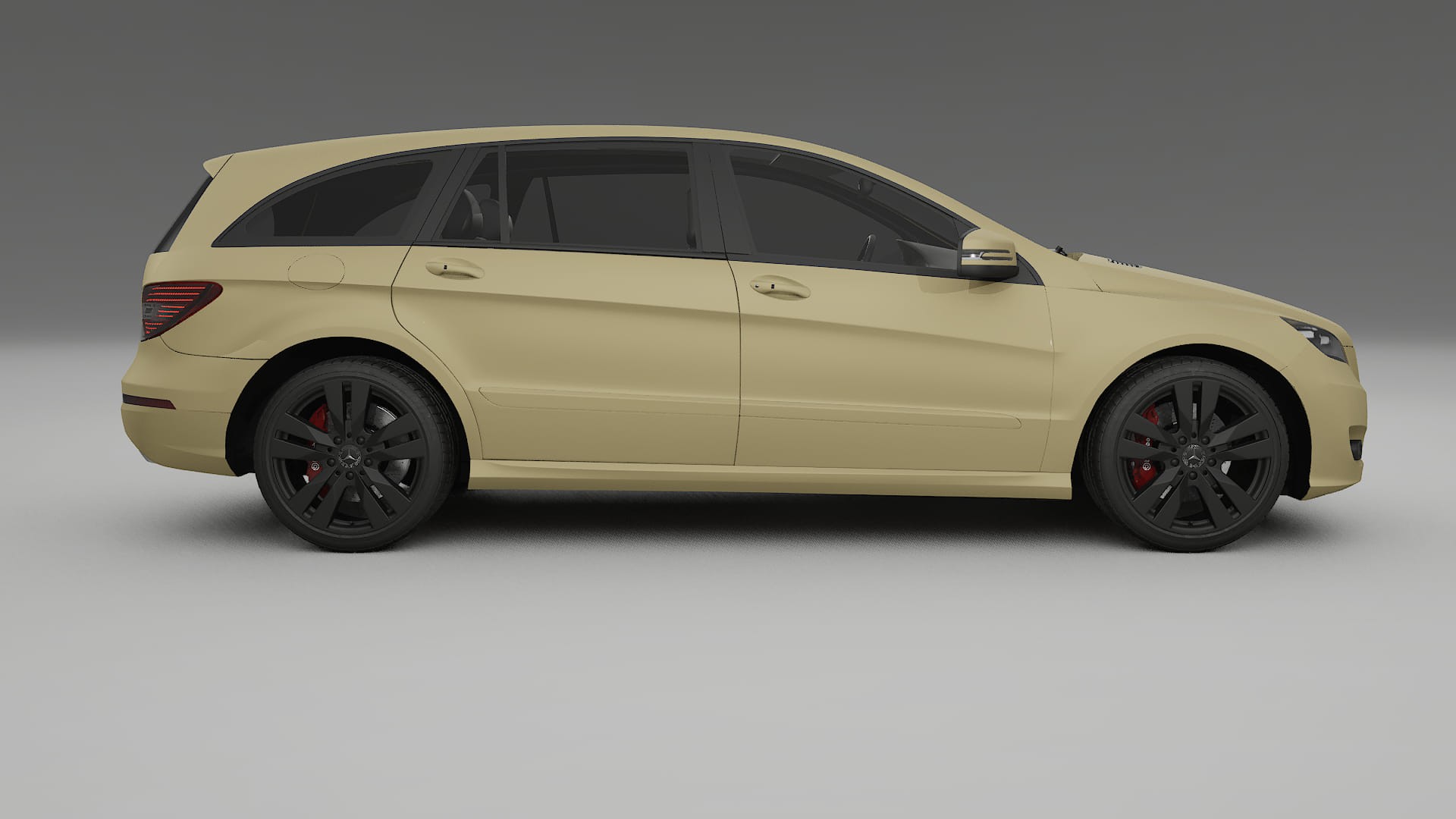 Mercedes R class W251 facelift LCI TPU Lackschutzfolie | SAND Farbwechsel PPF – Komplett-Vorgeschnittener Kit