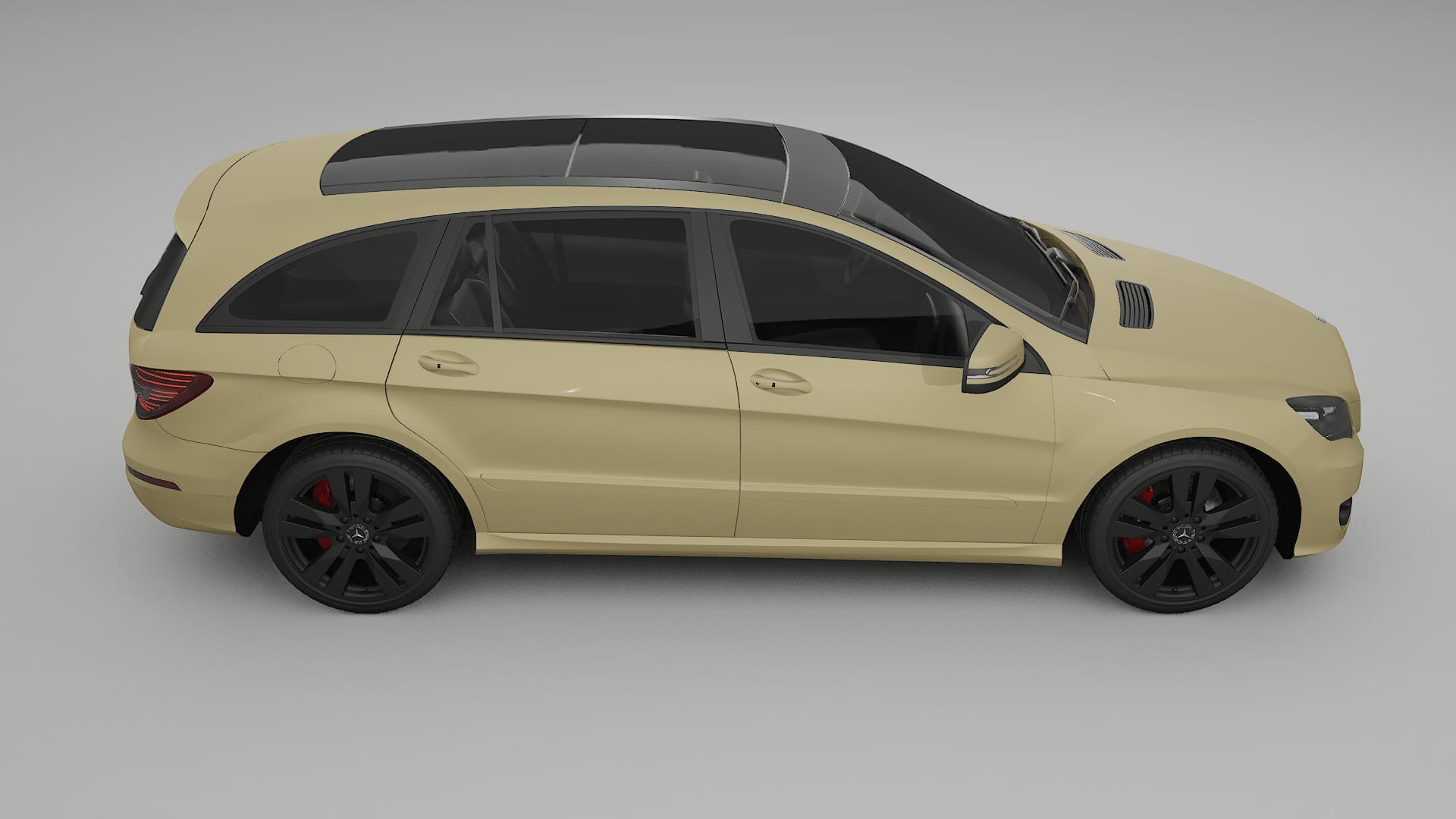 Mercedes R class W251 facelift LCI TPU Lackschutzfolie | SAND Farbwechsel PPF – Komplett-Vorgeschnittener Kit