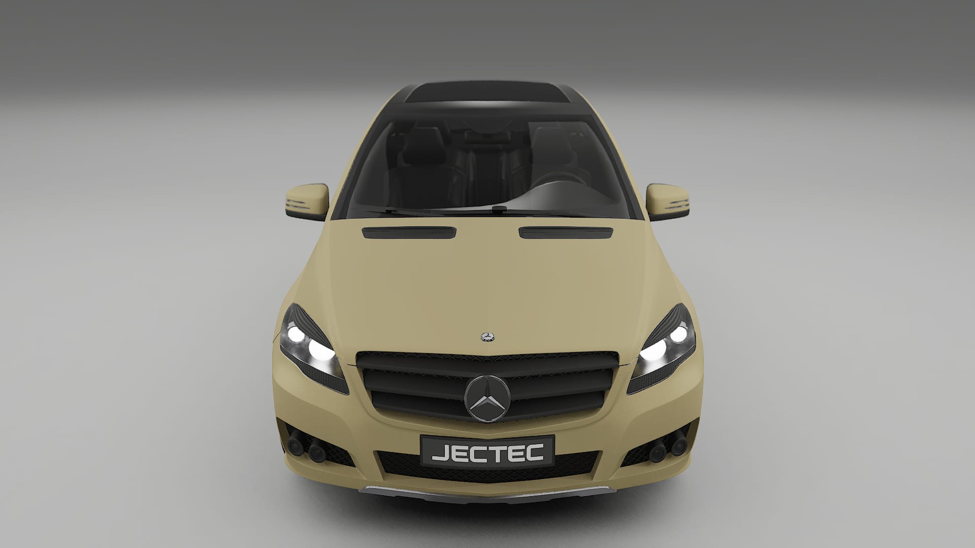 Mercedes R class W251 facelift LCI TPU Lackschutzfolie | SAND Farbwechsel PPF – Komplett-Vorgeschnittener Kit