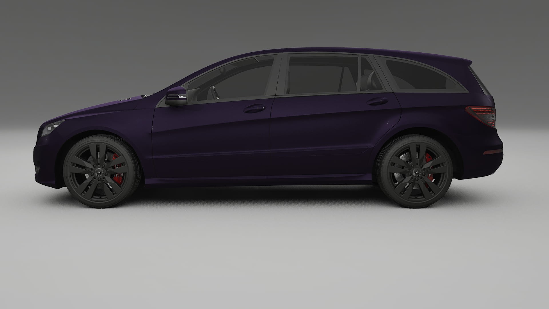 Mercedes R class W251 facelift LCI TPU Lackschutzfolie | VIOLET Farbwechsel PPF – Komplett-Vorgeschnittener Kit