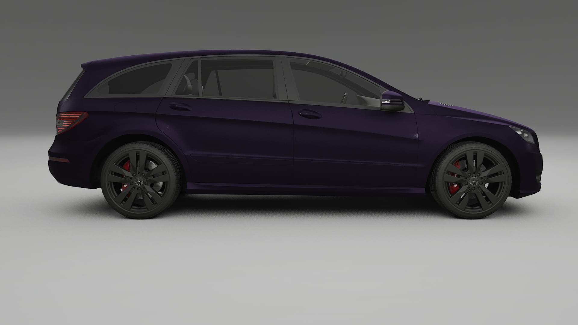 Mercedes R class W251 facelift LCI TPU Lackschutzfolie | VIOLET Farbwechsel PPF – Komplett-Vorgeschnittener Kit
