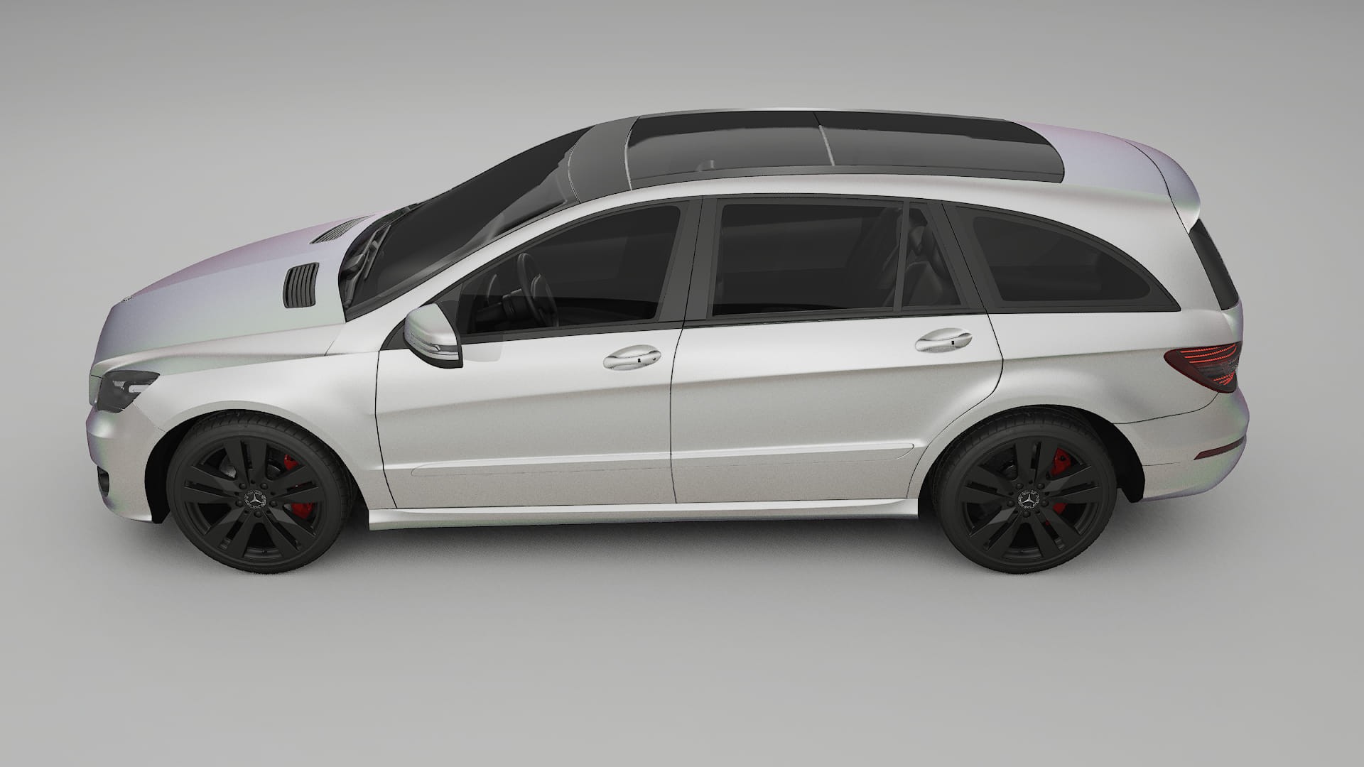 Mercedes R class W251 facelift LCI TPU Lackschutzfolie | NEBULA Farbwechsel PPF – Komplett-Vorgeschnittener Kit