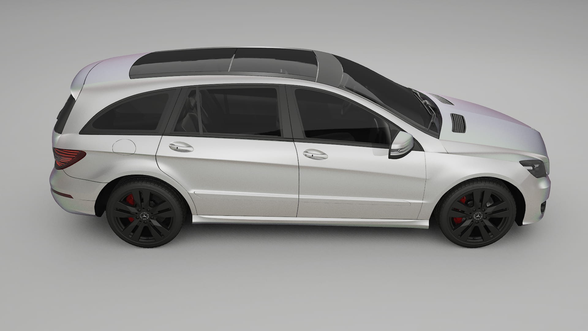 Mercedes R class W251 facelift LCI TPU Lackschutzfolie | NEBULA Farbwechsel PPF – Komplett-Vorgeschnittener Kit