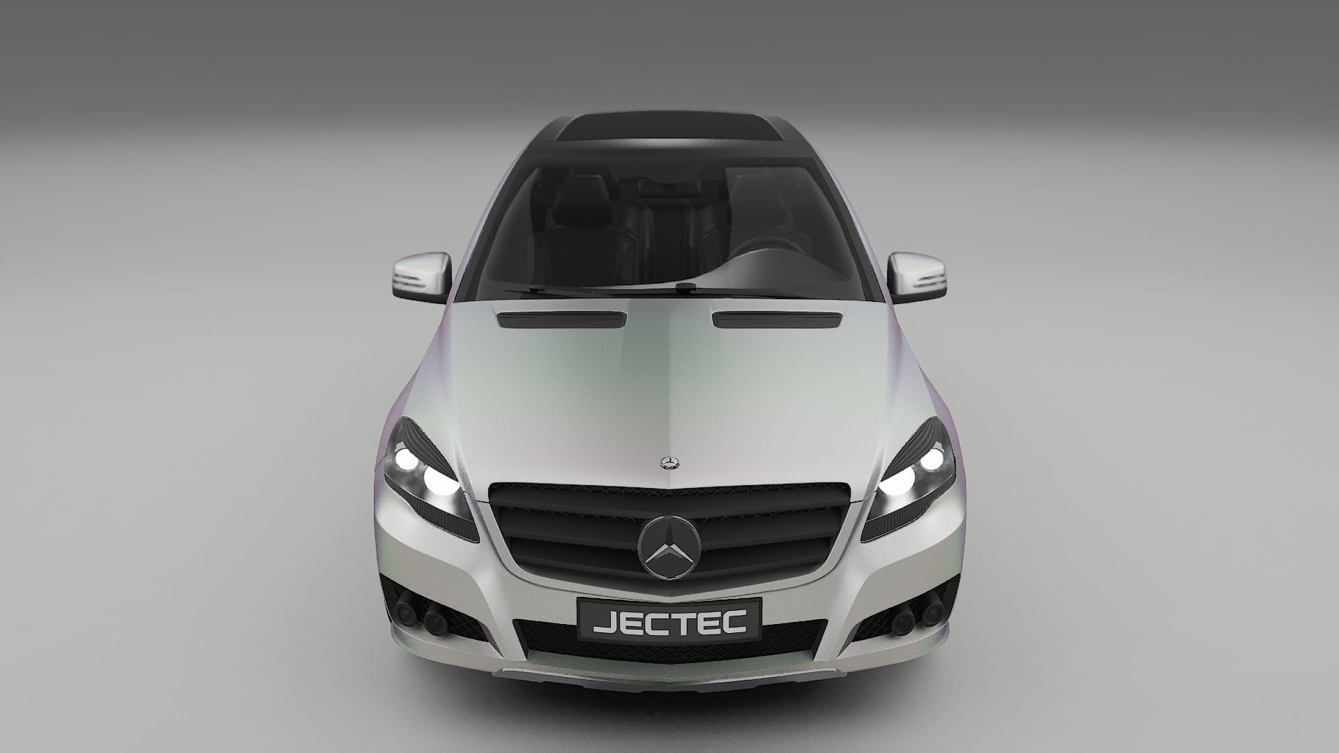 Mercedes R class W251 facelift LCI TPU Lackschutzfolie | NEBULA Farbwechsel PPF – Komplett-Vorgeschnittener Kit