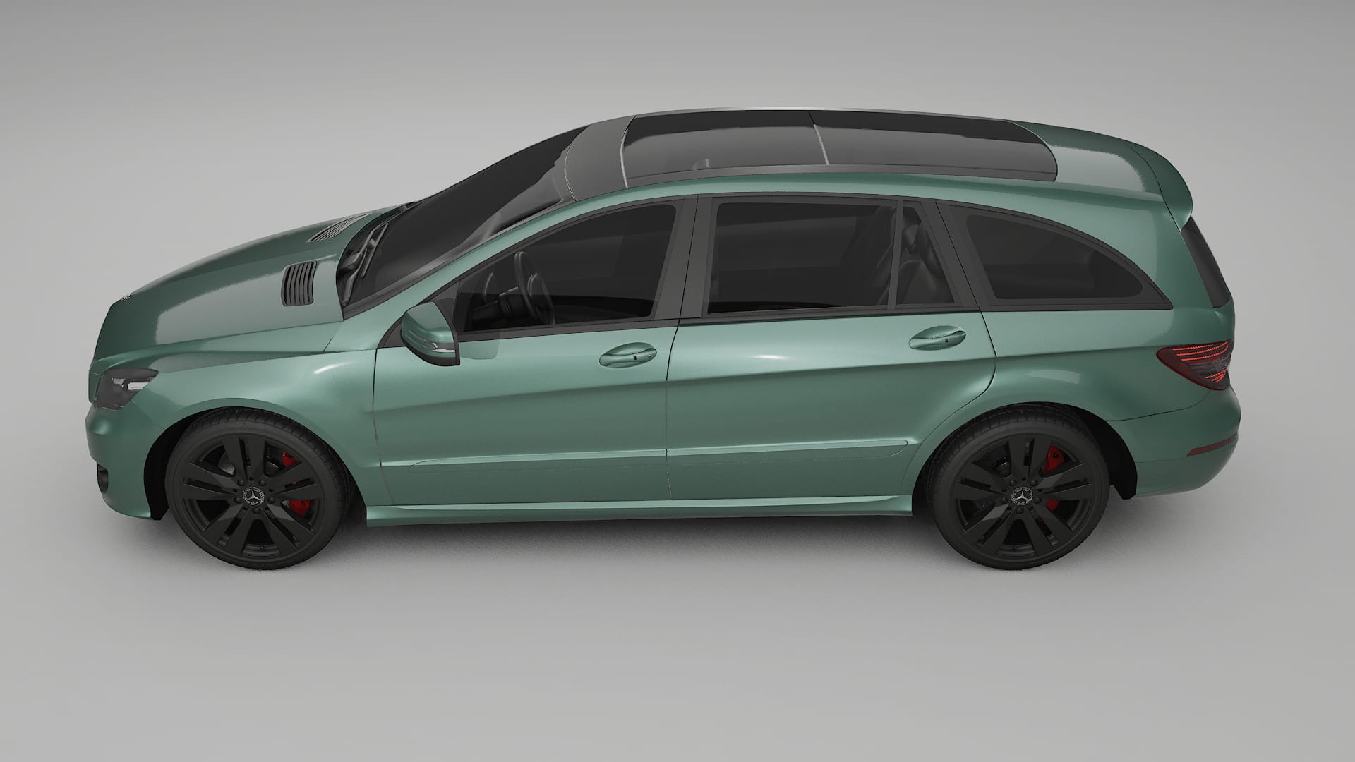 Mercedes R class W251 facelift LCI TPU Lackschutzfolie | EVERGREEN Farbwechsel PPF – Komplett-Vorgeschnittener Kit