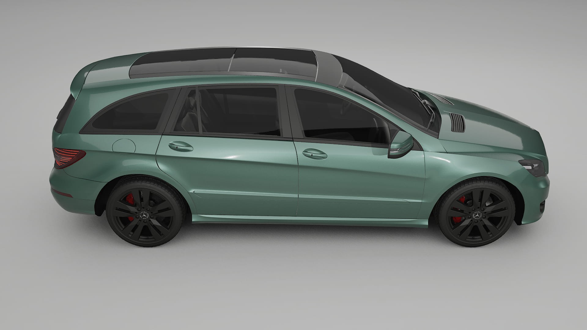 Mercedes R class W251 facelift LCI TPU Lackschutzfolie | EVERGREEN Farbwechsel PPF – Komplett-Vorgeschnittener Kit