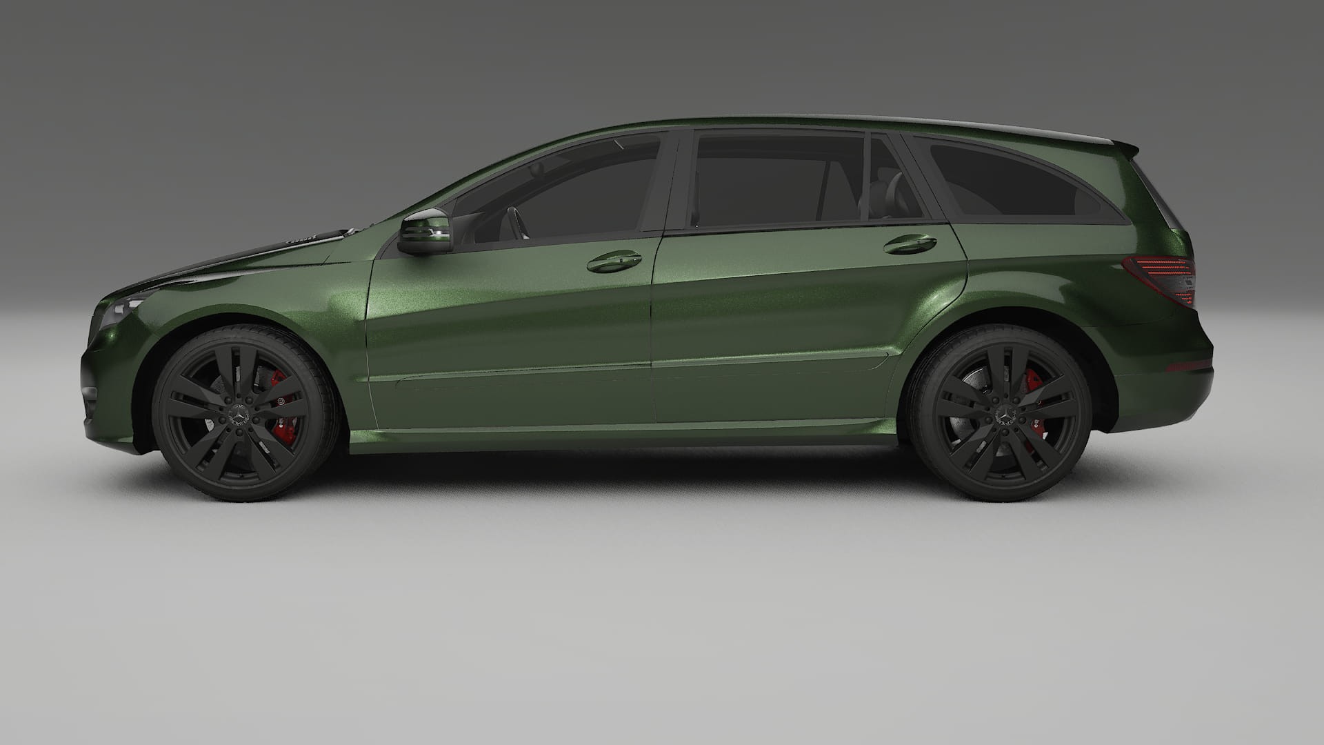 Mercedes R class W251 facelift LCI TPU Lackschutzfolie | LAGOON Farbwechsel PPF – Komplett-Vorgeschnittener Kit