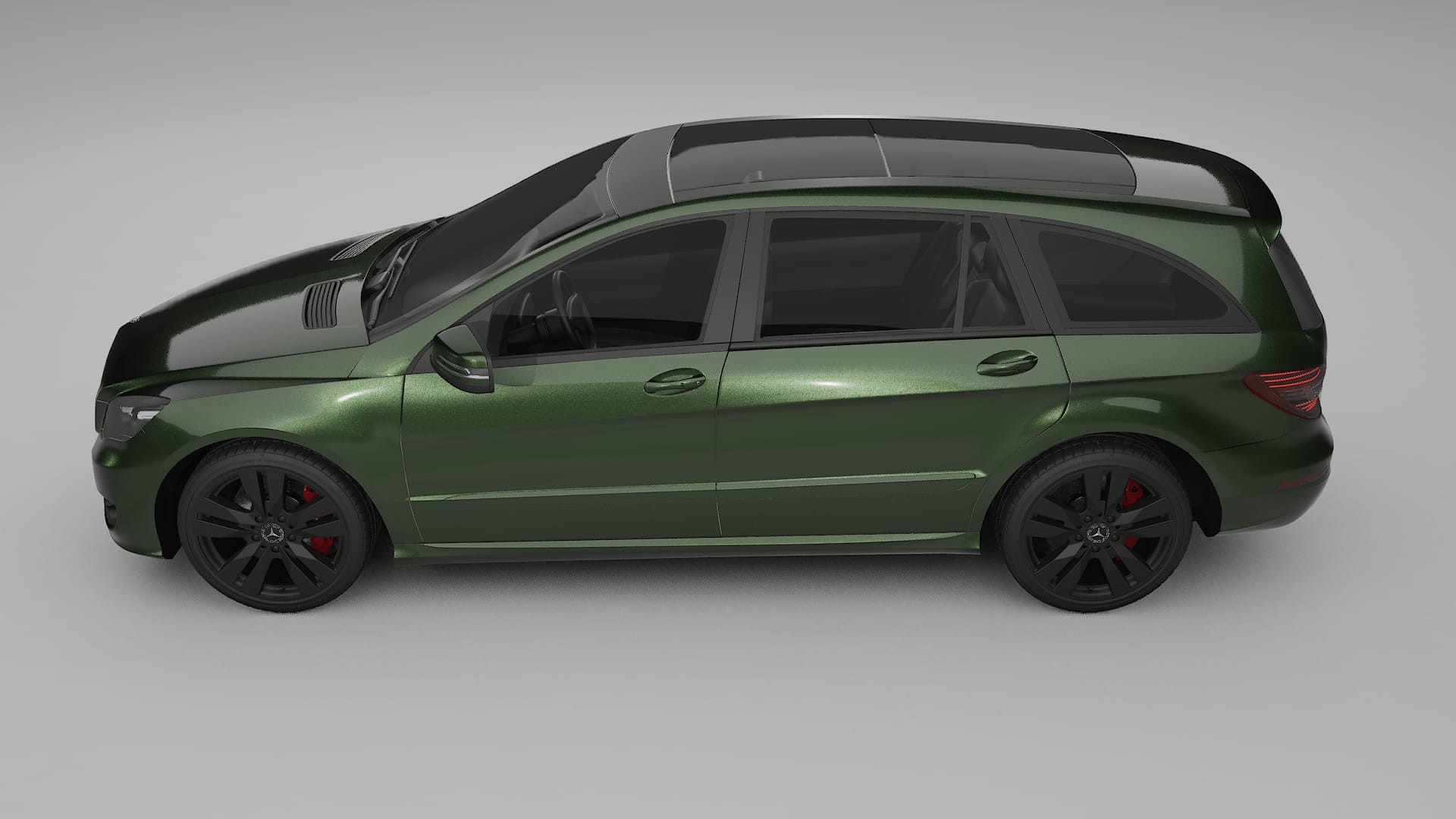 Mercedes R class W251 facelift LCI TPU Lackschutzfolie | LAGOON Farbwechsel PPF – Komplett-Vorgeschnittener Kit