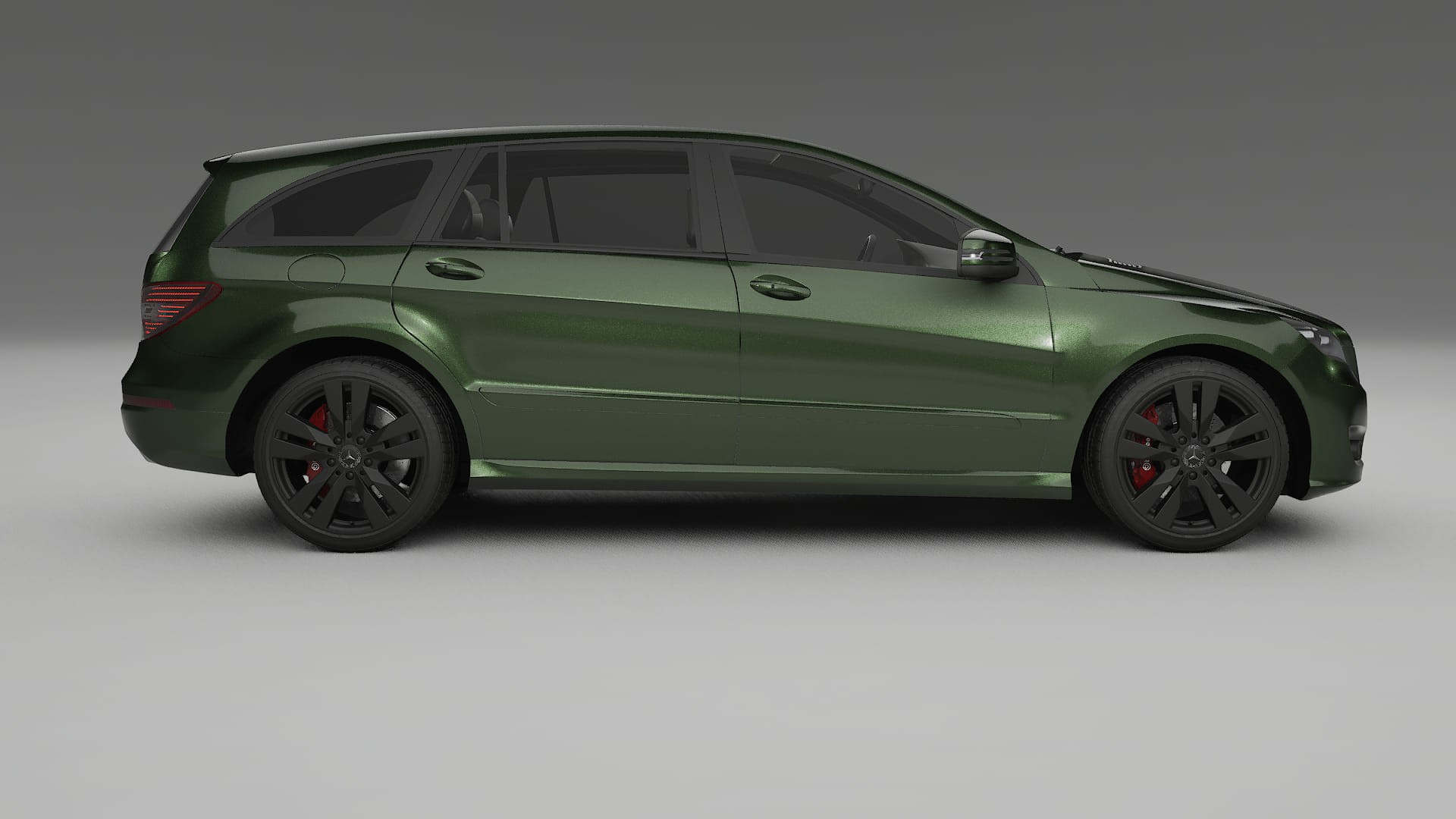 Mercedes R class W251 facelift LCI TPU Lackschutzfolie | LAGOON Farbwechsel PPF – Komplett-Vorgeschnittener Kit