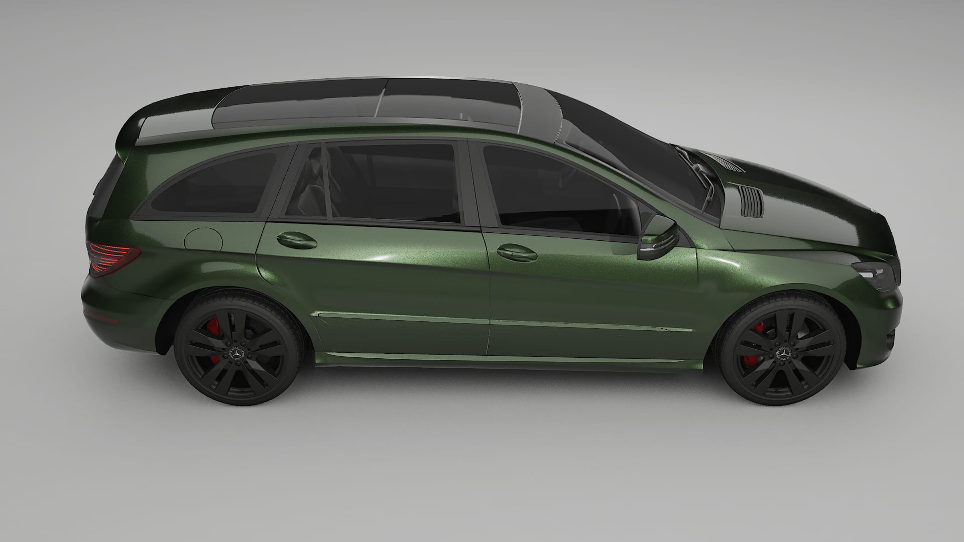 Mercedes R class W251 facelift LCI TPU Lackschutzfolie | LAGOON Farbwechsel PPF – Komplett-Vorgeschnittener Kit