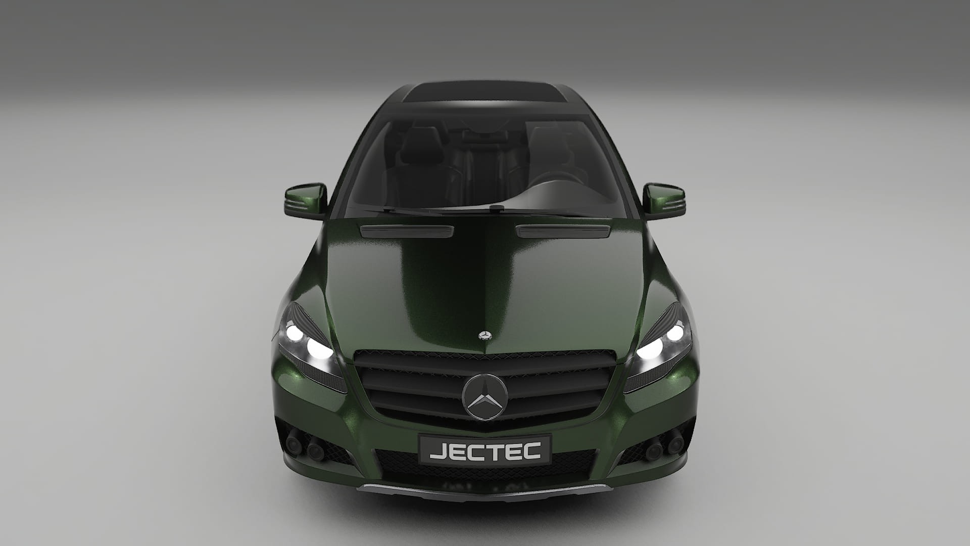 Mercedes R class W251 facelift LCI TPU Lackschutzfolie | LAGOON Farbwechsel PPF – Komplett-Vorgeschnittener Kit