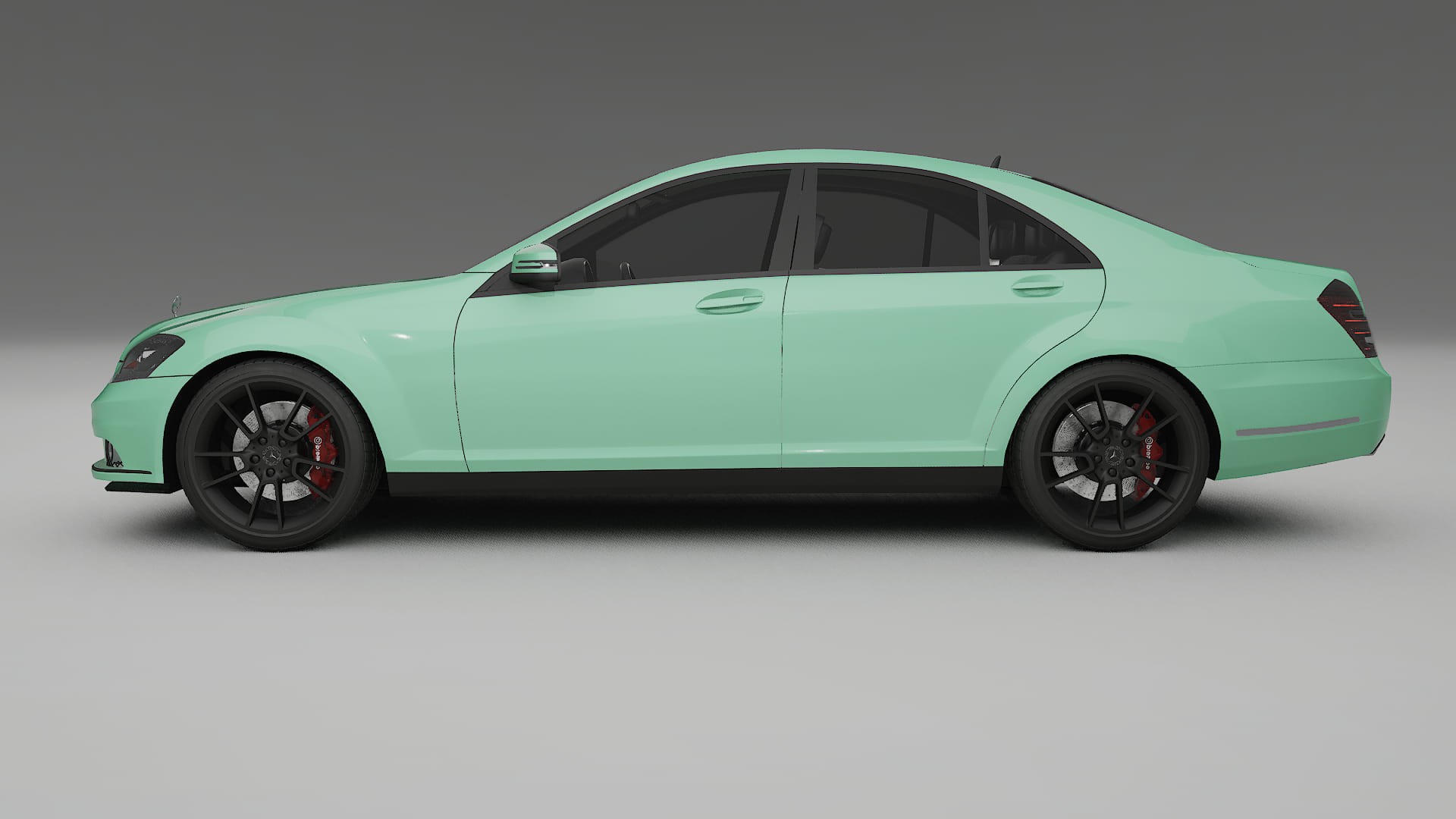 Mercedes S class W221 facelift LCI TPU Lackschutzfolie | DUSTY Farbwechsel PPF – Komplett-Vorgeschnittener Kit