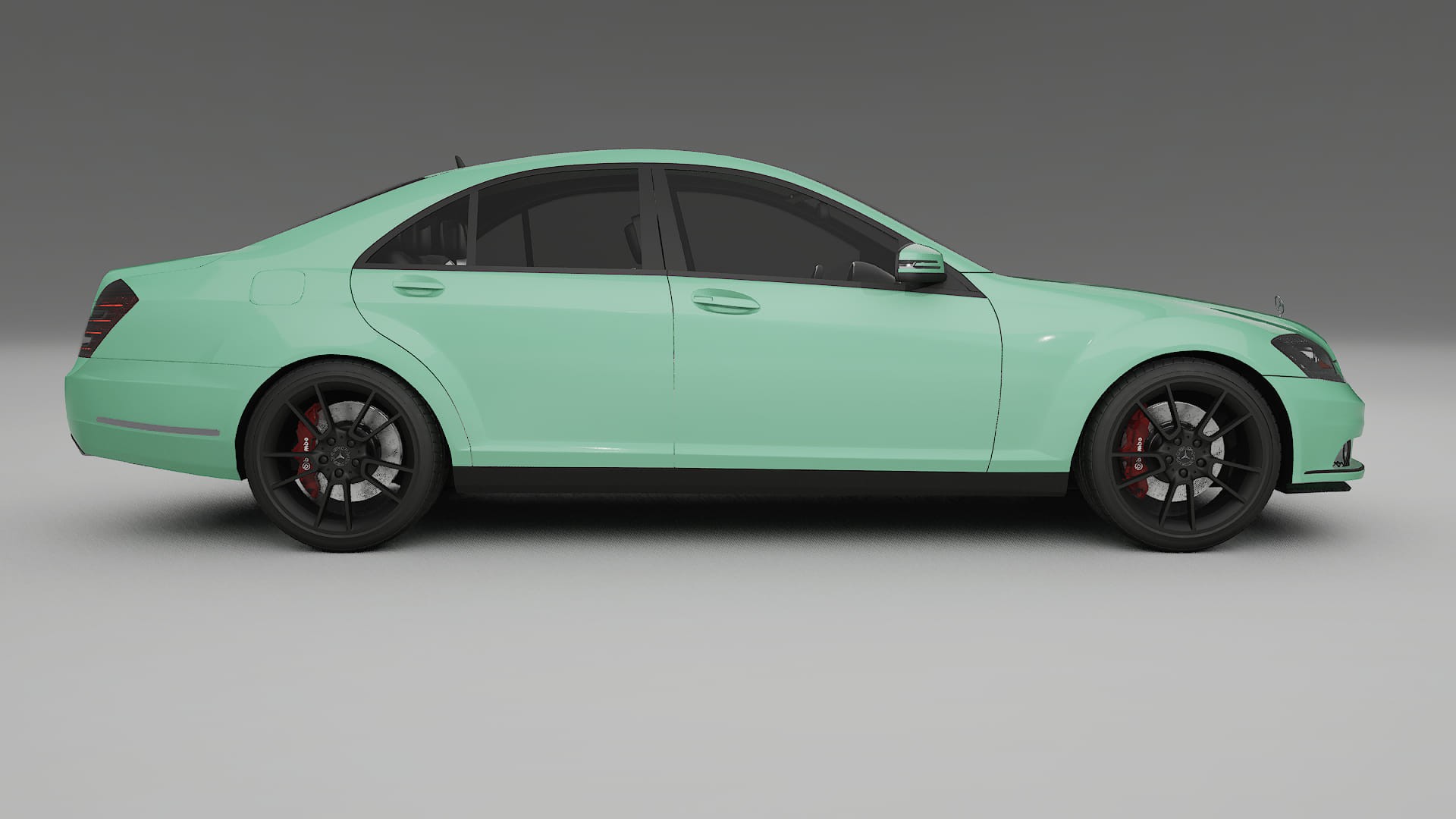 Mercedes S class W221 facelift LCI TPU Lackschutzfolie | DUSTY Farbwechsel PPF – Komplett-Vorgeschnittener Kit