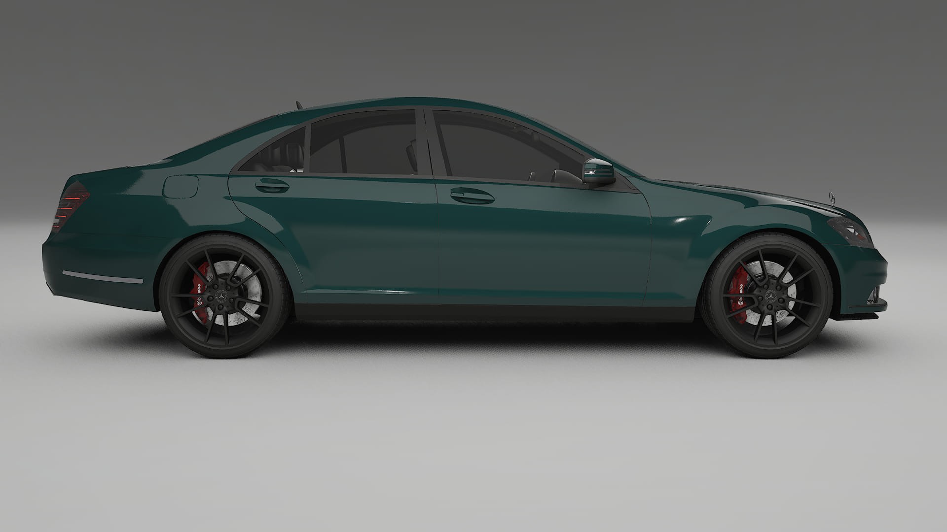 Mercedes S class W221 facelift LCI TPU Lackschutzfolie | INFERNO Farbwechsel PPF – Komplett-Vorgeschnittener Kit