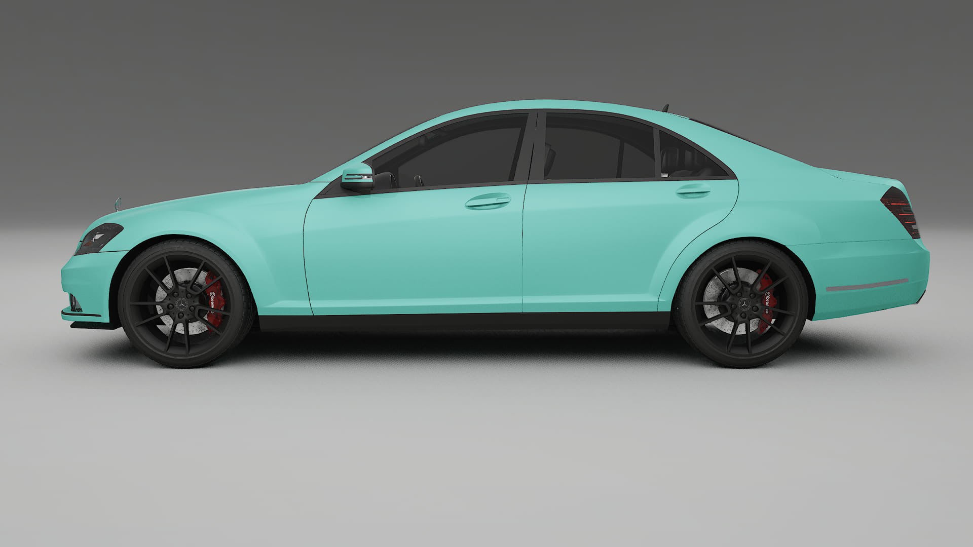 Mercedes S class W221 facelift LCI TPU Lackschutzfolie | FROST Farbwechsel PPF – Komplett-Vorgeschnittener Kit