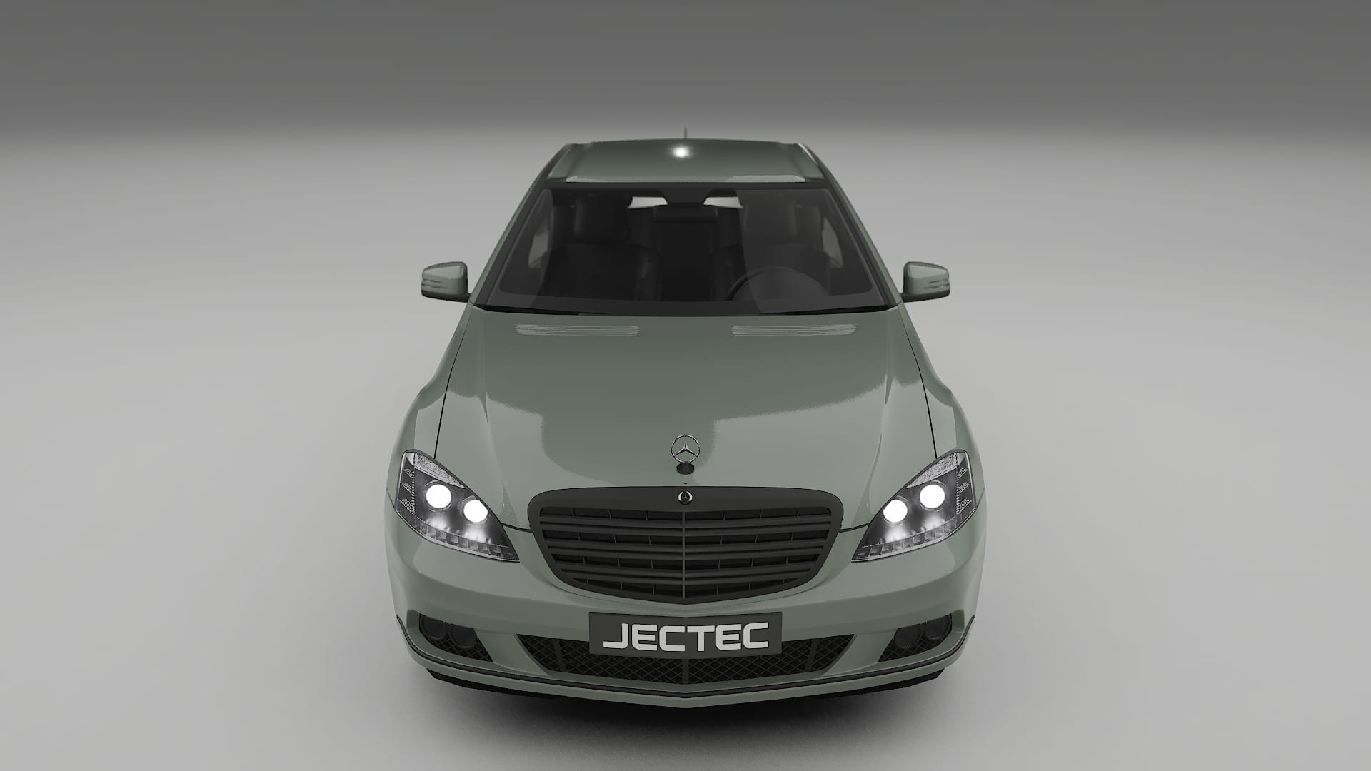 Mercedes S class W221 facelift LCI TPU Lackschutzfolie | SLATE Farbwechsel PPF – Komplett-Vorgeschnittener Kit