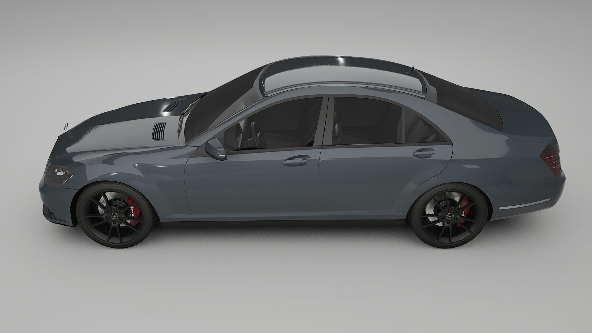 Mercedes S class W221 facelift LCI TPU Lackschutzfolie | GRANITE Farbwechsel PPF – Komplett-Vorgeschnittener Kit