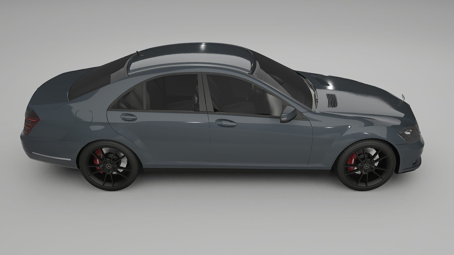 Mercedes S class W221 facelift LCI TPU Lackschutzfolie | GRANITE Farbwechsel PPF – Komplett-Vorgeschnittener Kit