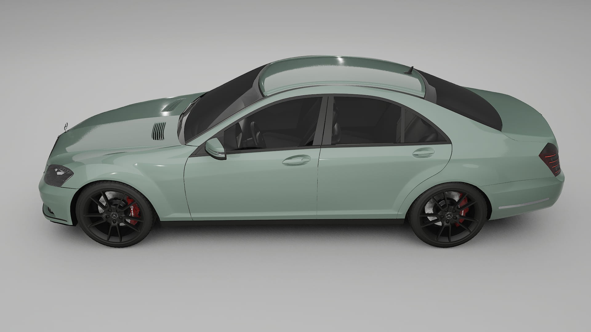 Mercedes S class W221 facelift LCI TPU Lackschutzfolie | CINDER Farbwechsel PPF – Komplett-Vorgeschnittener Kit