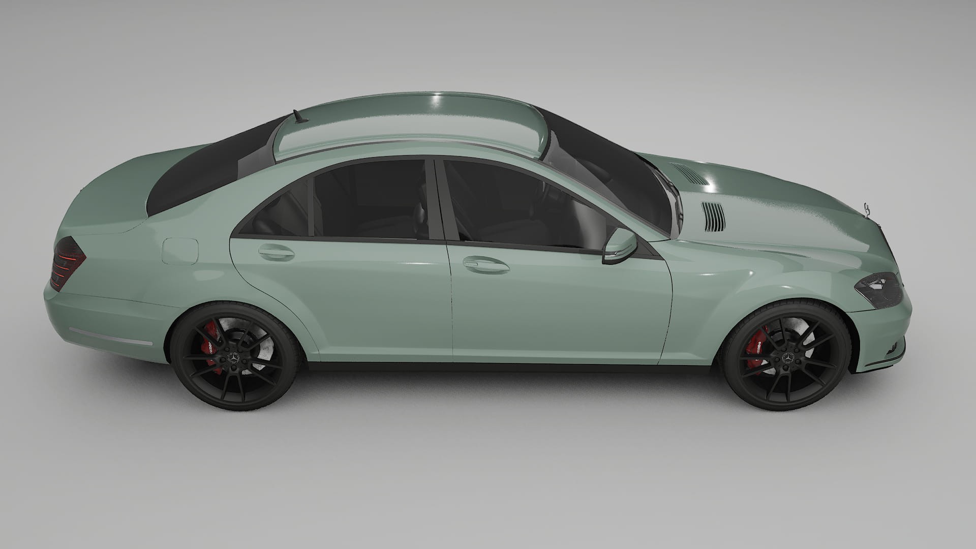 Mercedes S class W221 facelift LCI TPU Lackschutzfolie | CINDER Farbwechsel PPF – Komplett-Vorgeschnittener Kit