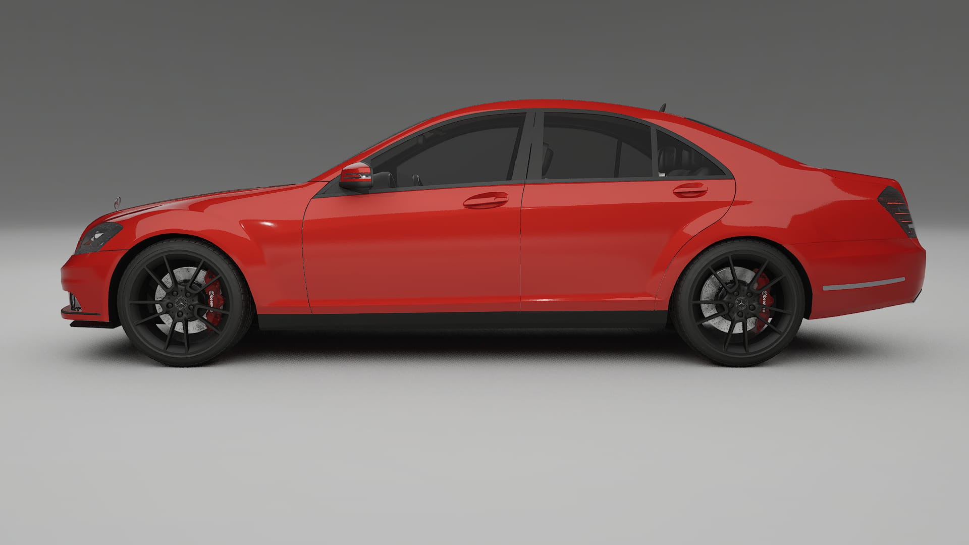 Mercedes S class W221 facelift LCI TPU Lackschutzfolie | BLAZE Farbwechsel PPF – Komplett-Vorgeschnittener Kit