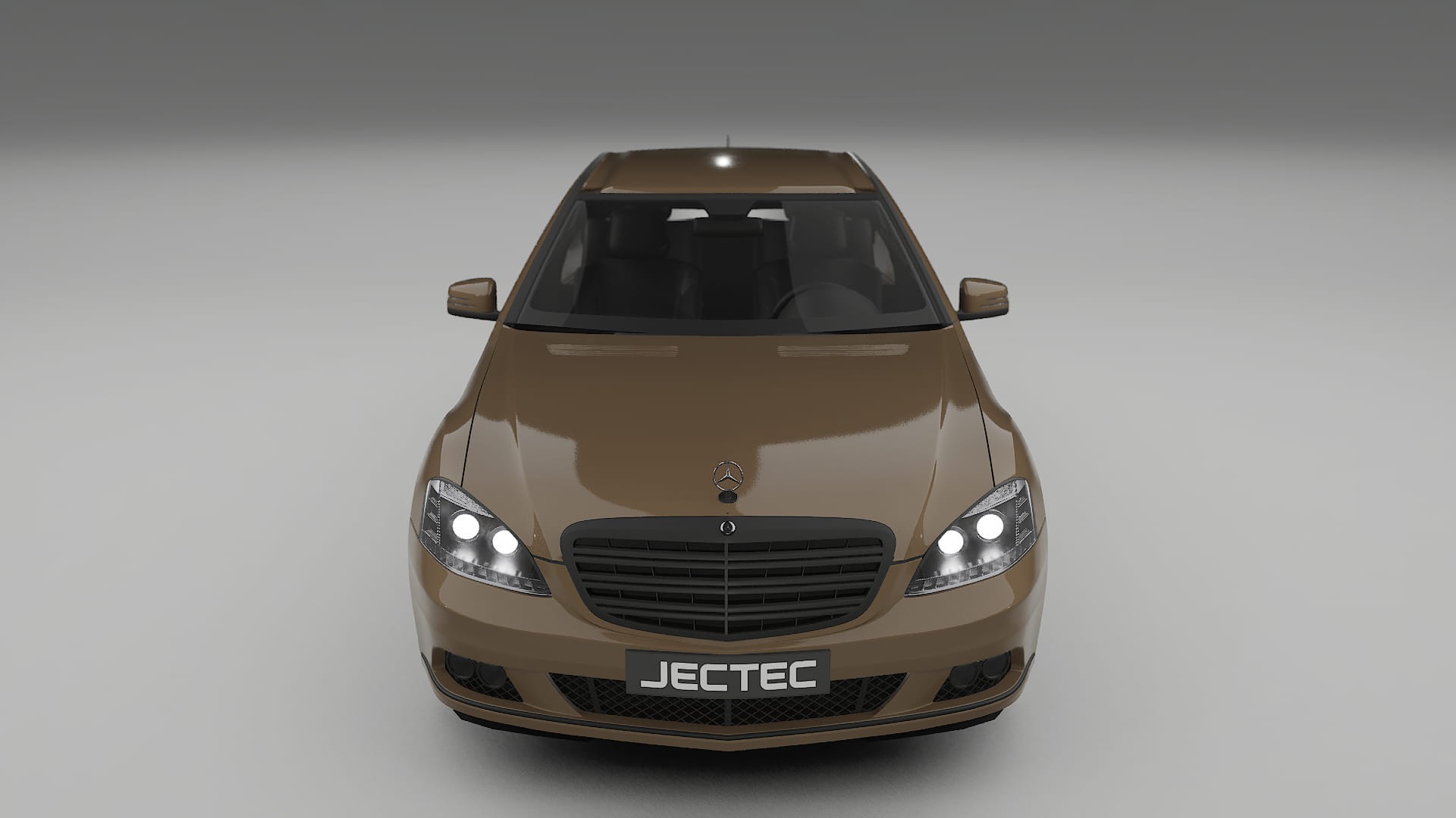 Mercedes S class W221 facelift LCI TPU Lackschutzfolie | SAHARA Farbwechsel PPF – Komplett-Vorgeschnittener Kit