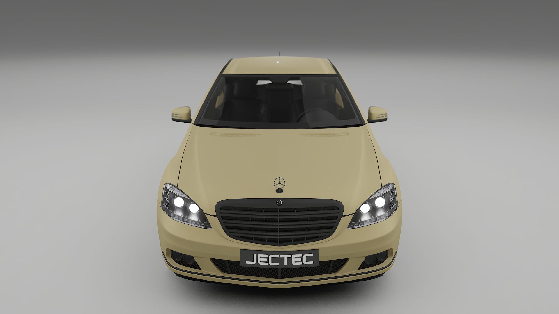 Mercedes S class W221 facelift LCI TPU Lackschutzfolie | SAND Farbwechsel PPF – Komplett-Vorgeschnittener Kit