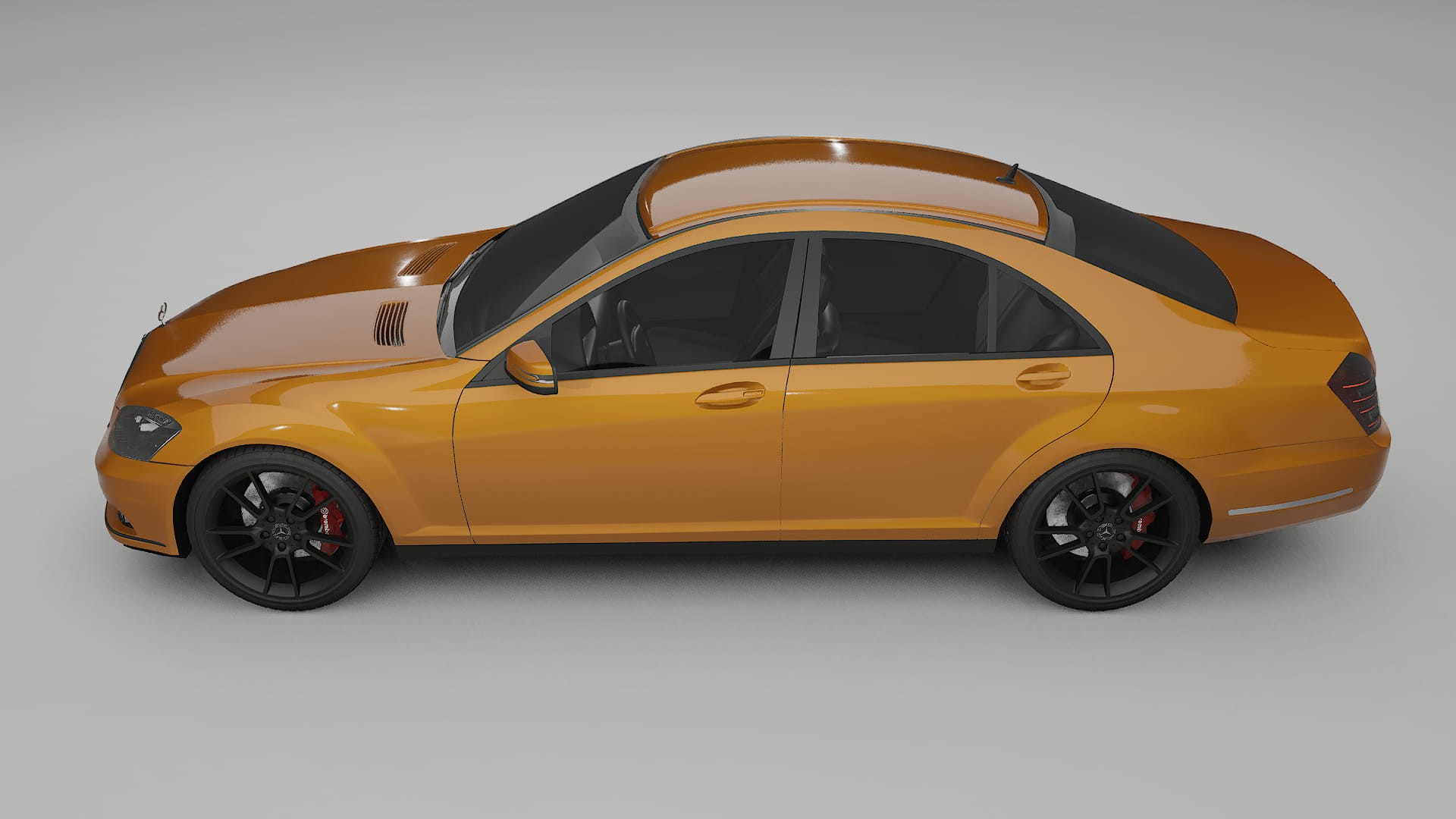 Mercedes S class W221 facelift LCI TPU Lackschutzfolie | DAISY Farbwechsel PPF – Komplett-Vorgeschnittener Kit