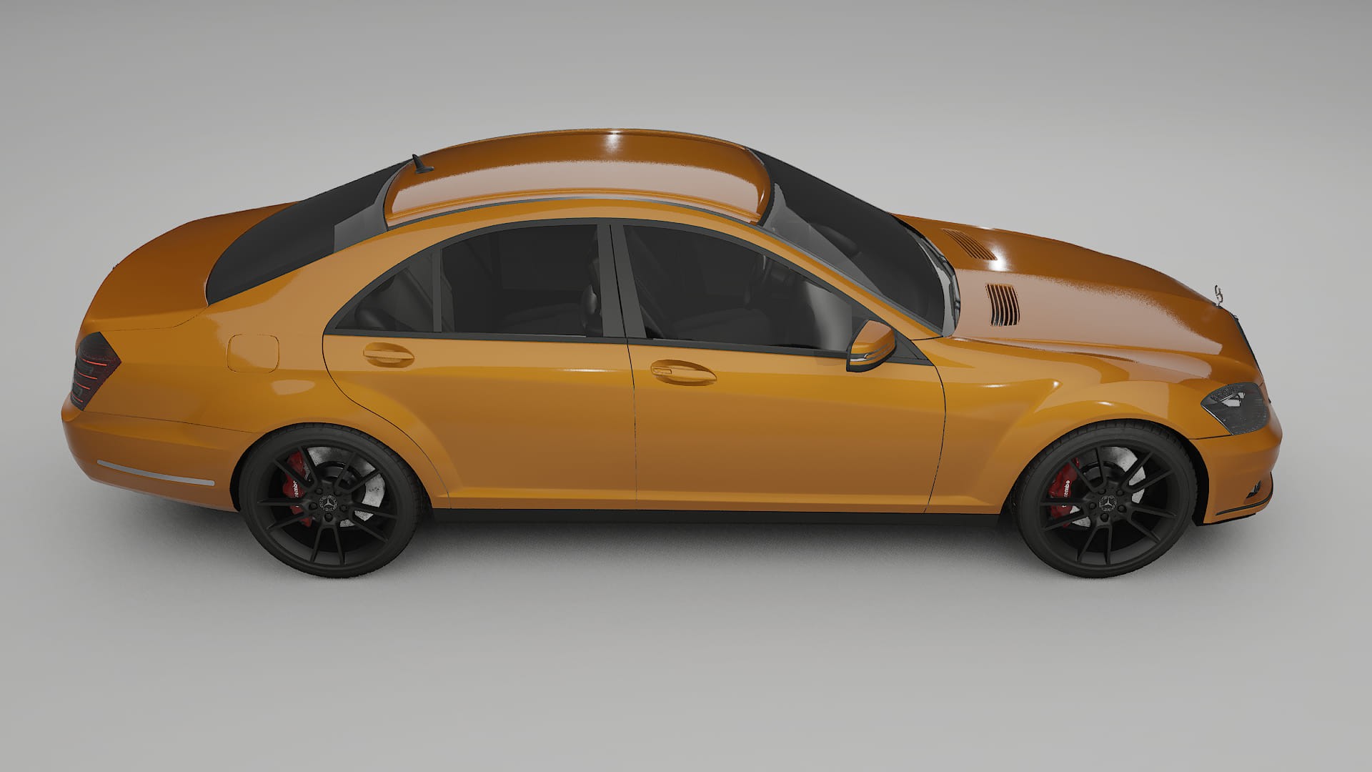 Mercedes S class W221 facelift LCI TPU Lackschutzfolie | DAISY Farbwechsel PPF – Komplett-Vorgeschnittener Kit