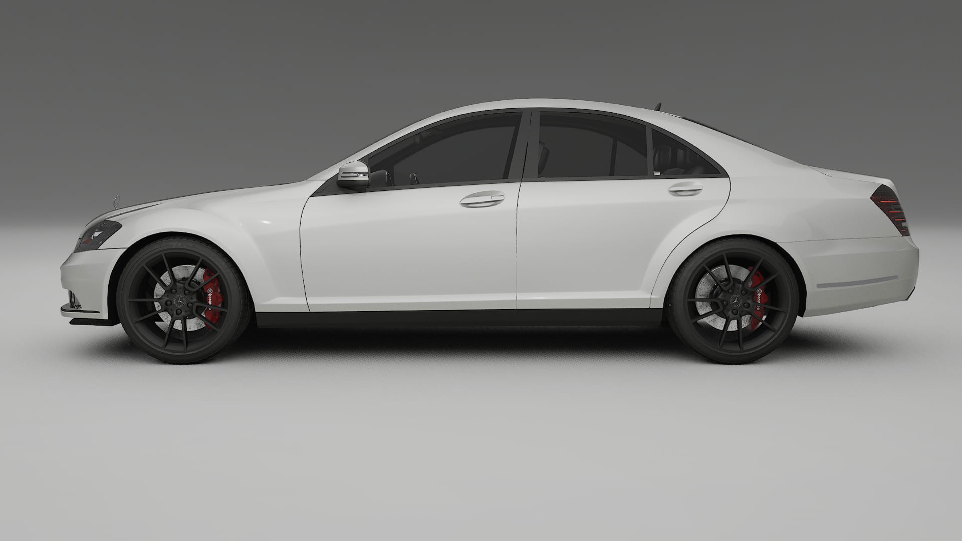 Mercedes S class W221 facelift LCI TPU Lackschutzfolie | PEARL Farbwechsel PPF – Komplett-Vorgeschnittener Kit