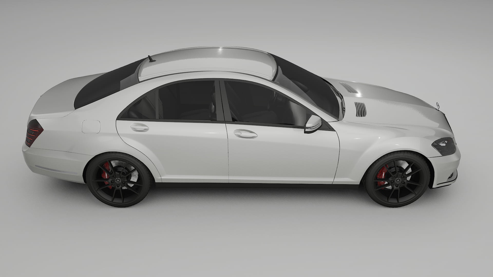 Mercedes S class W221 facelift LCI TPU Lackschutzfolie | PEARL Farbwechsel PPF – Komplett-Vorgeschnittener Kit