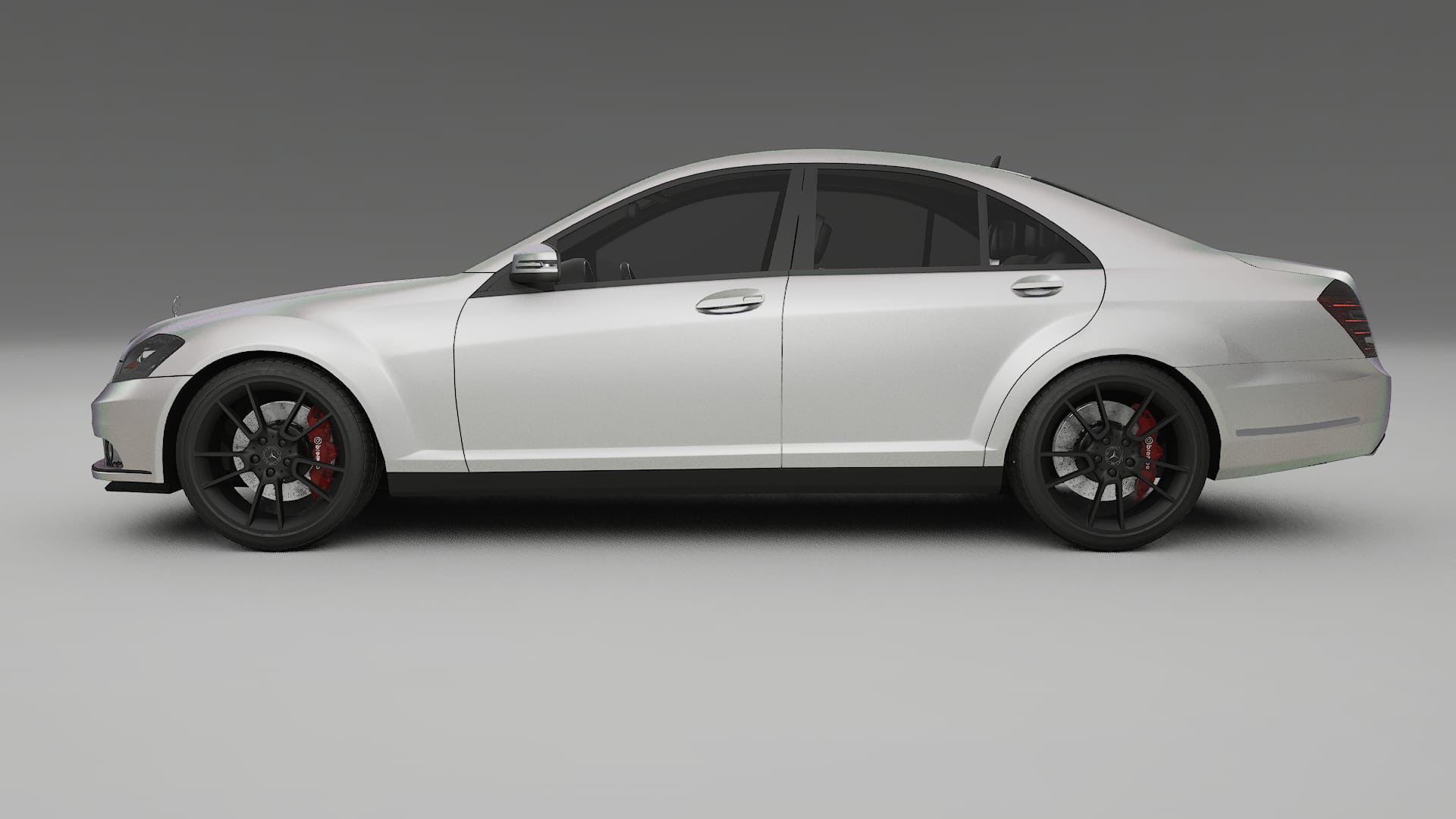 Mercedes S class W221 facelift LCI TPU Lackschutzfolie | NEBULA Farbwechsel PPF – Komplett-Vorgeschnittener Kit