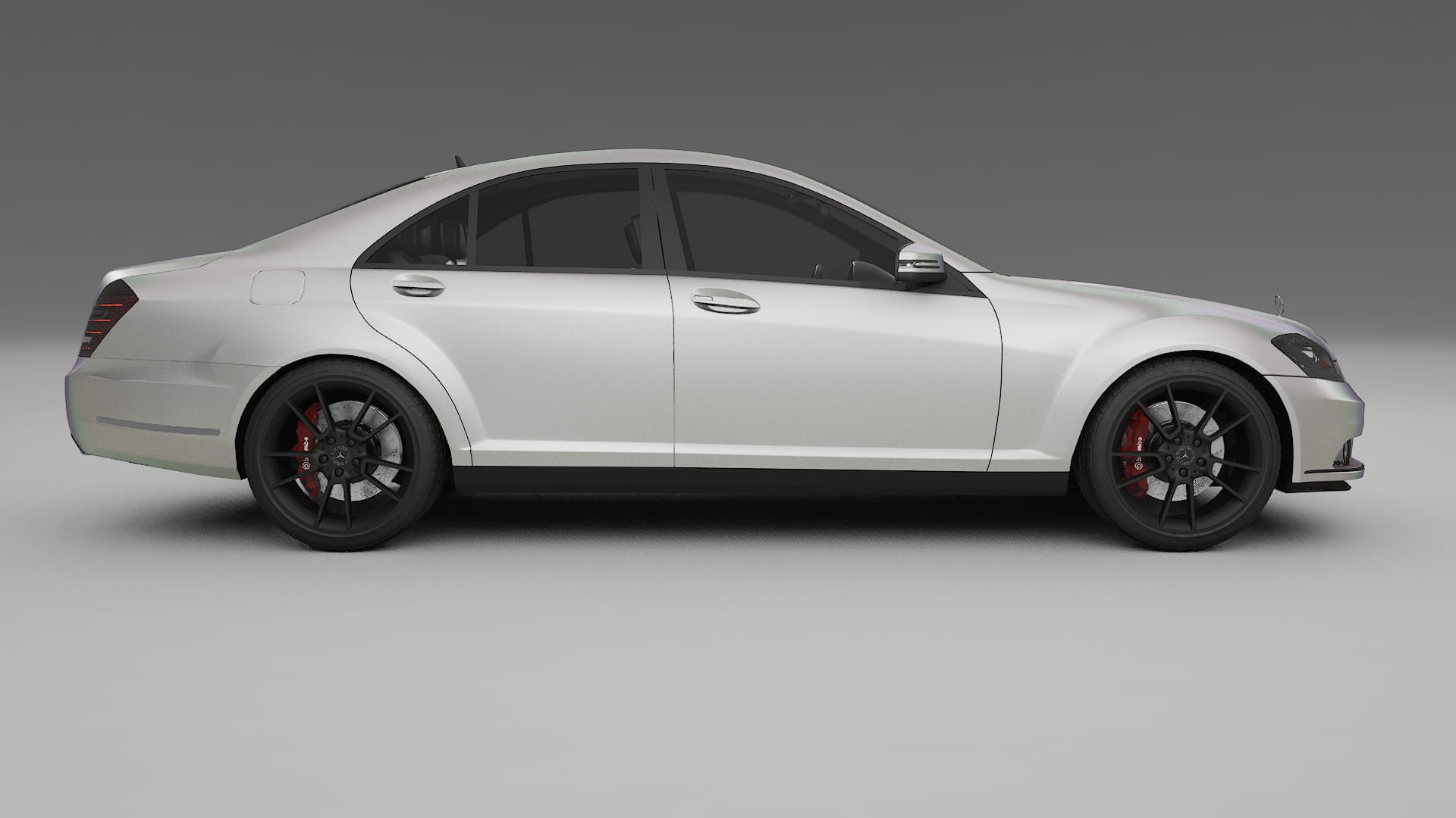 Mercedes S class W221 facelift LCI TPU Lackschutzfolie | NEBULA Farbwechsel PPF – Komplett-Vorgeschnittener Kit