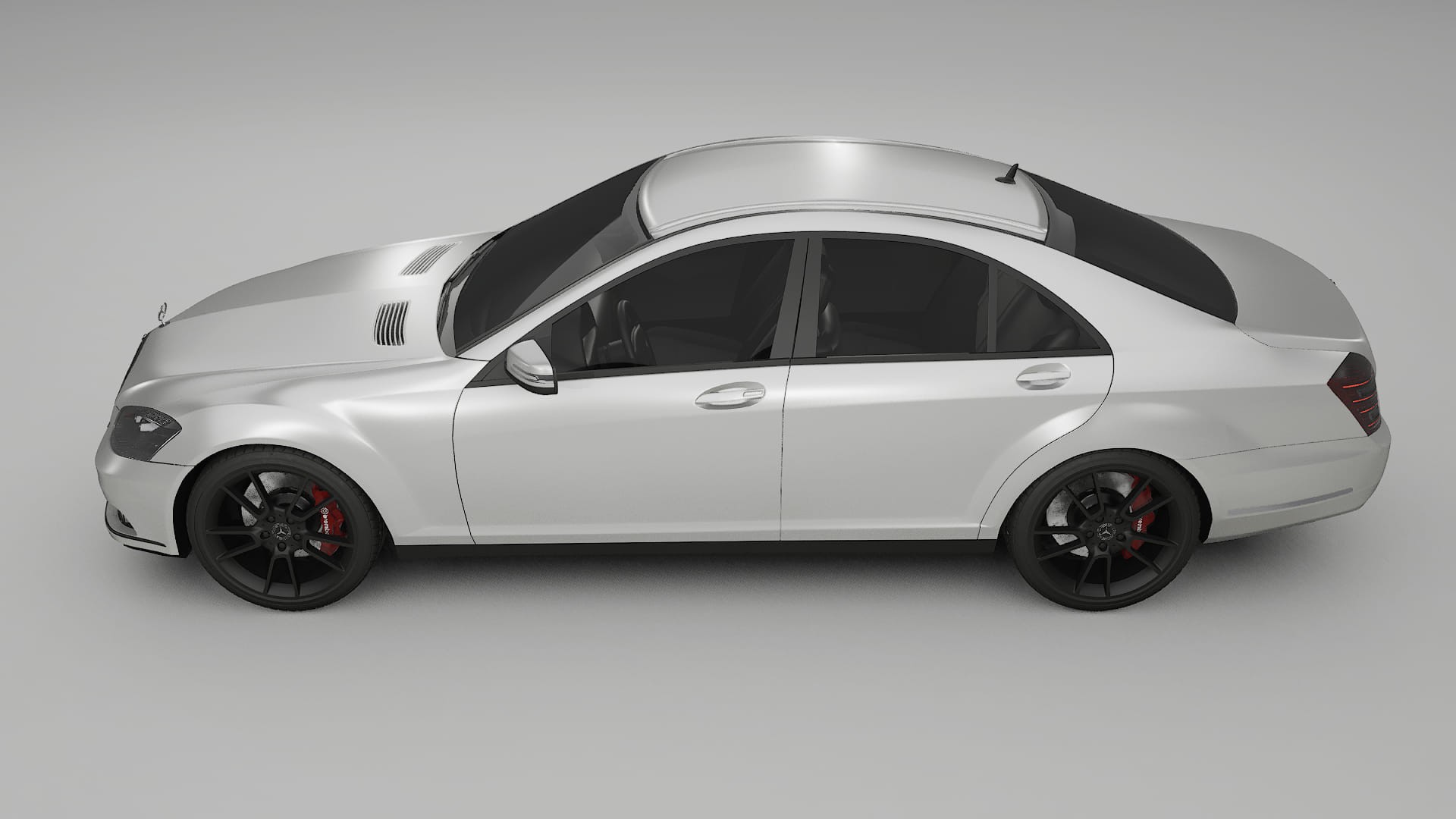 Mercedes S class W221 facelift LCI TPU Lackschutzfolie | OPAL Farbwechsel PPF – Komplett-Vorgeschnittener Kit