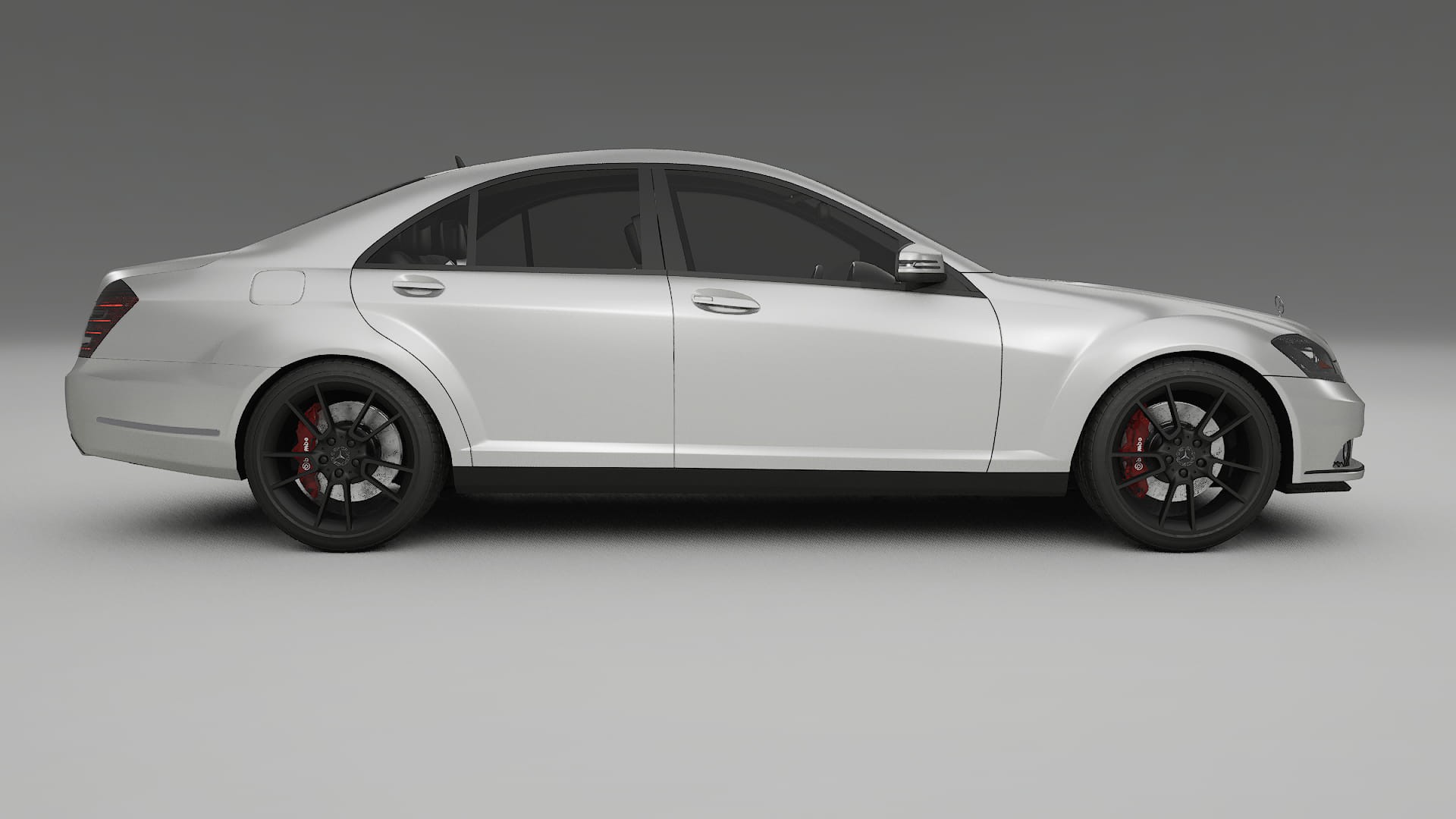 Mercedes S class W221 facelift LCI TPU Lackschutzfolie | OPAL Farbwechsel PPF – Komplett-Vorgeschnittener Kit