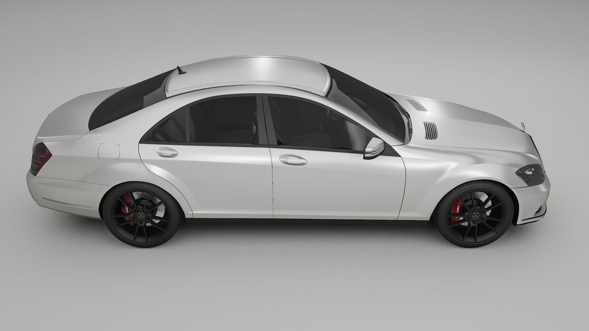 Mercedes S class W221 facelift LCI TPU Lackschutzfolie | OPAL Farbwechsel PPF – Komplett-Vorgeschnittener Kit