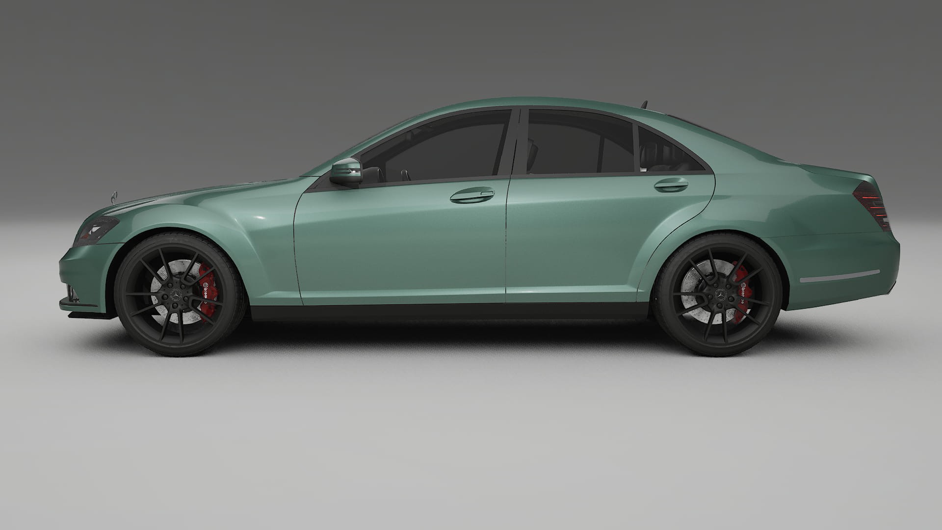 Mercedes S class W221 facelift LCI TPU Lackschutzfolie | EVERGREEN Farbwechsel PPF – Komplett-Vorgeschnittener Kit