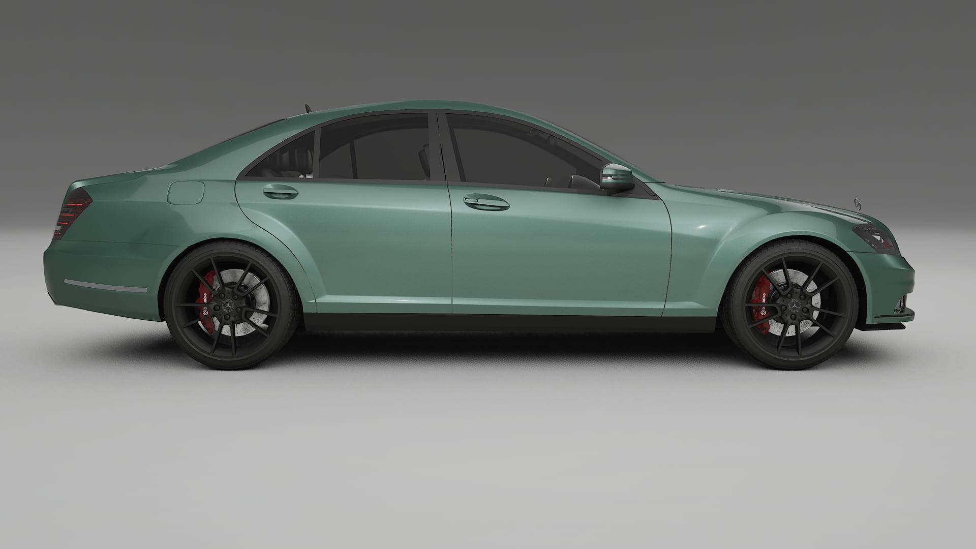 Mercedes S class W221 facelift LCI TPU Lackschutzfolie | EVERGREEN Farbwechsel PPF – Komplett-Vorgeschnittener Kit