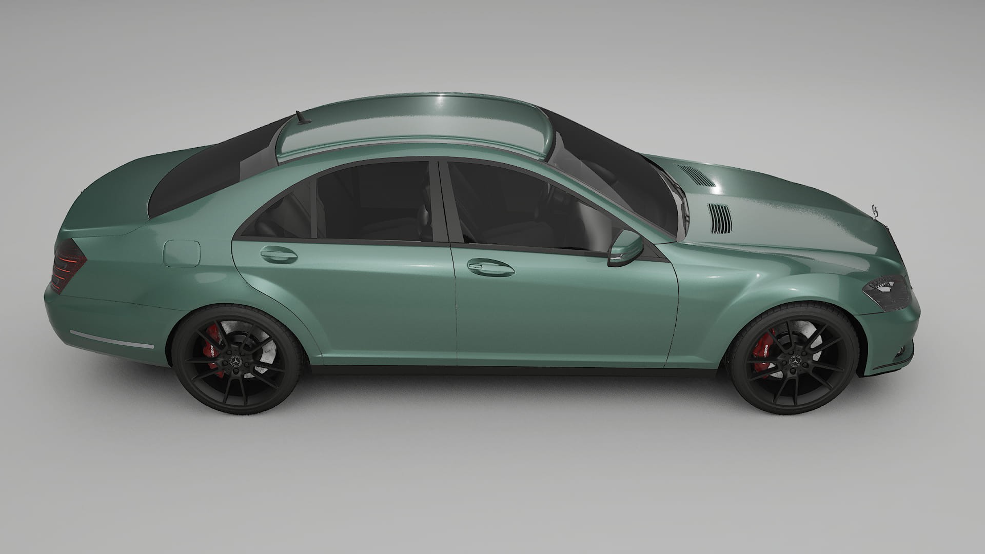 Mercedes S class W221 facelift LCI TPU Lackschutzfolie | EVERGREEN Farbwechsel PPF – Komplett-Vorgeschnittener Kit